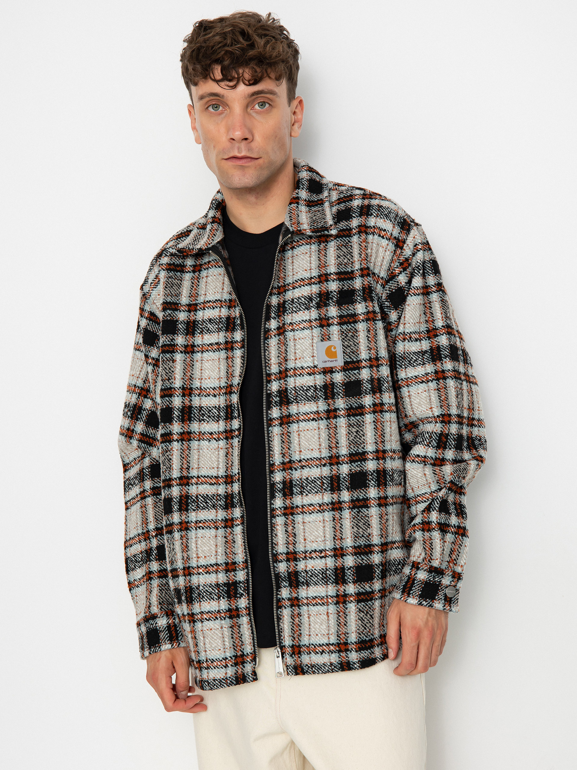 Kurtka Carhartt WIP Stroy (stroy check wax)