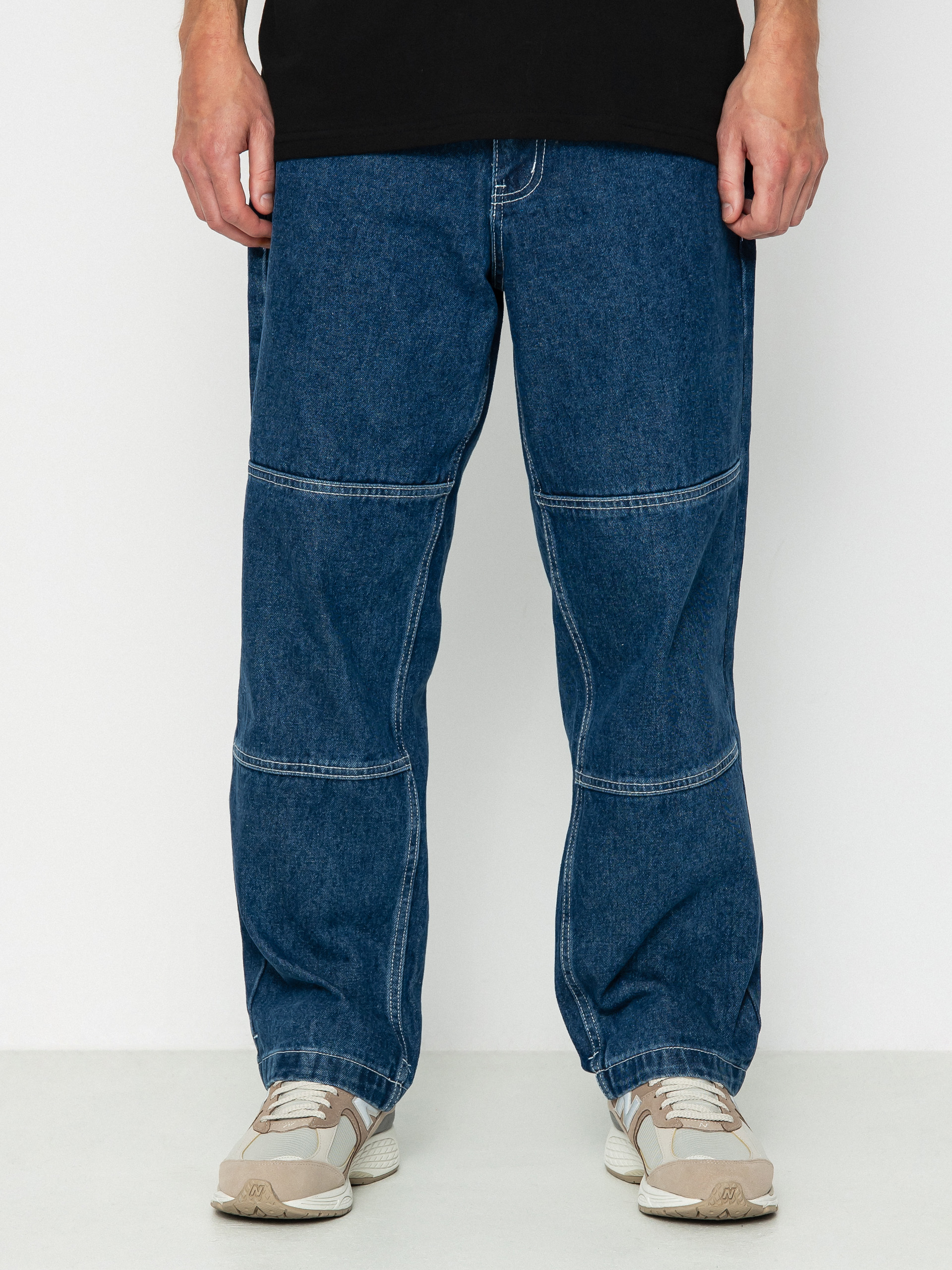 Spodnie Santa Cruz Classic Label Panel Jean (classic blue/white)
