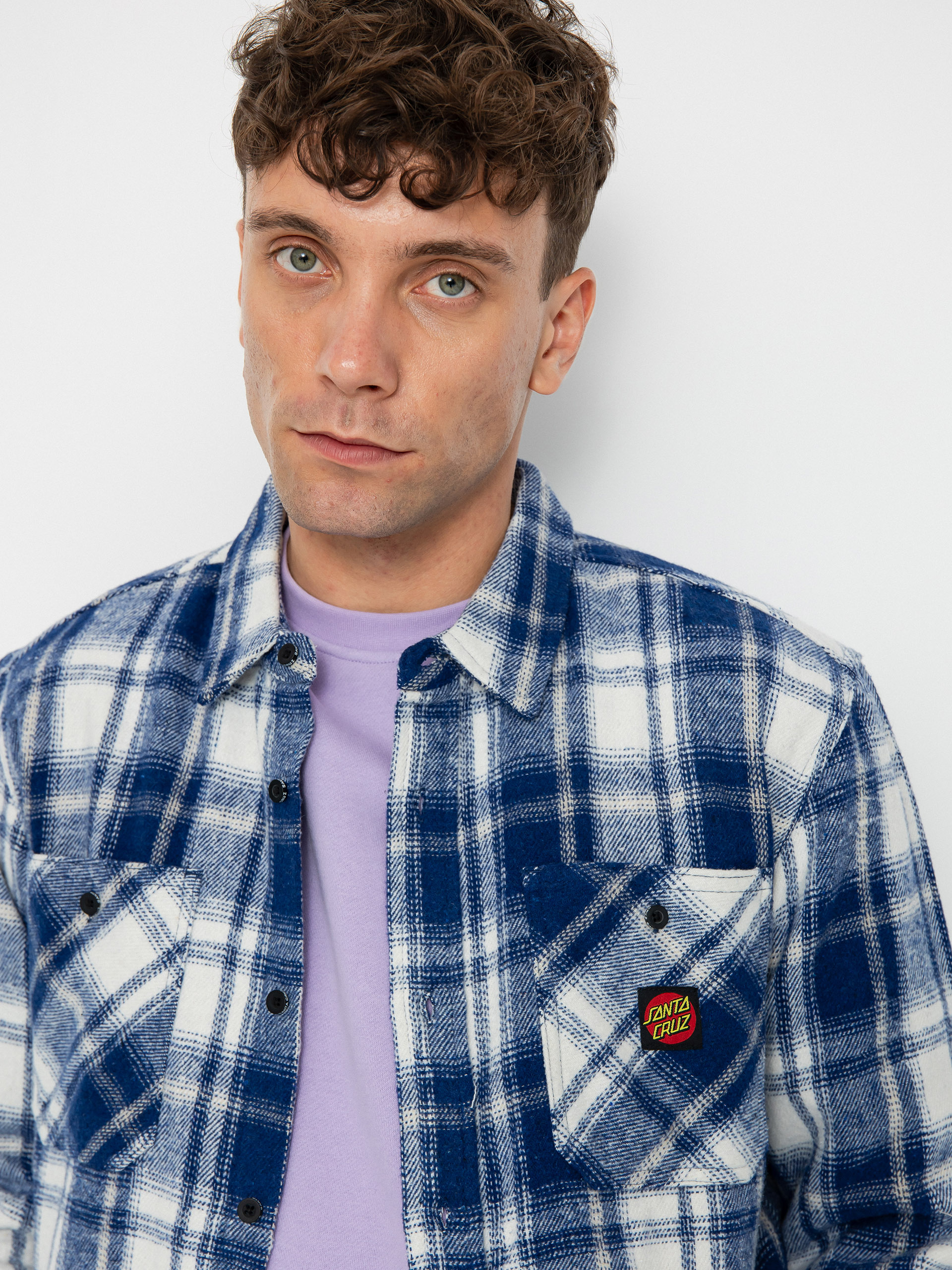 Koszula Santa Cruz Apex (blue check)