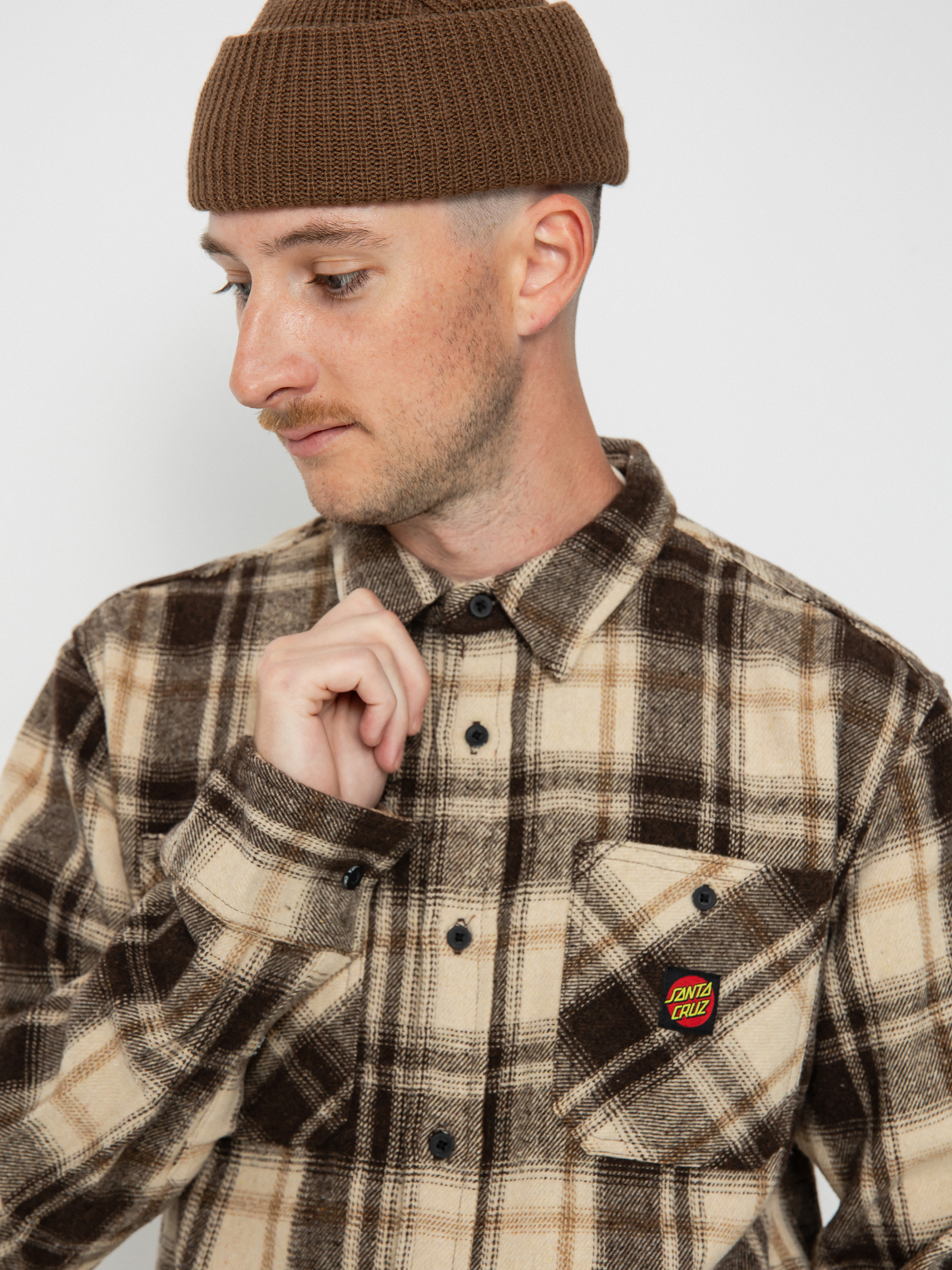 Koszula Santa Cruz Apex (brown check)