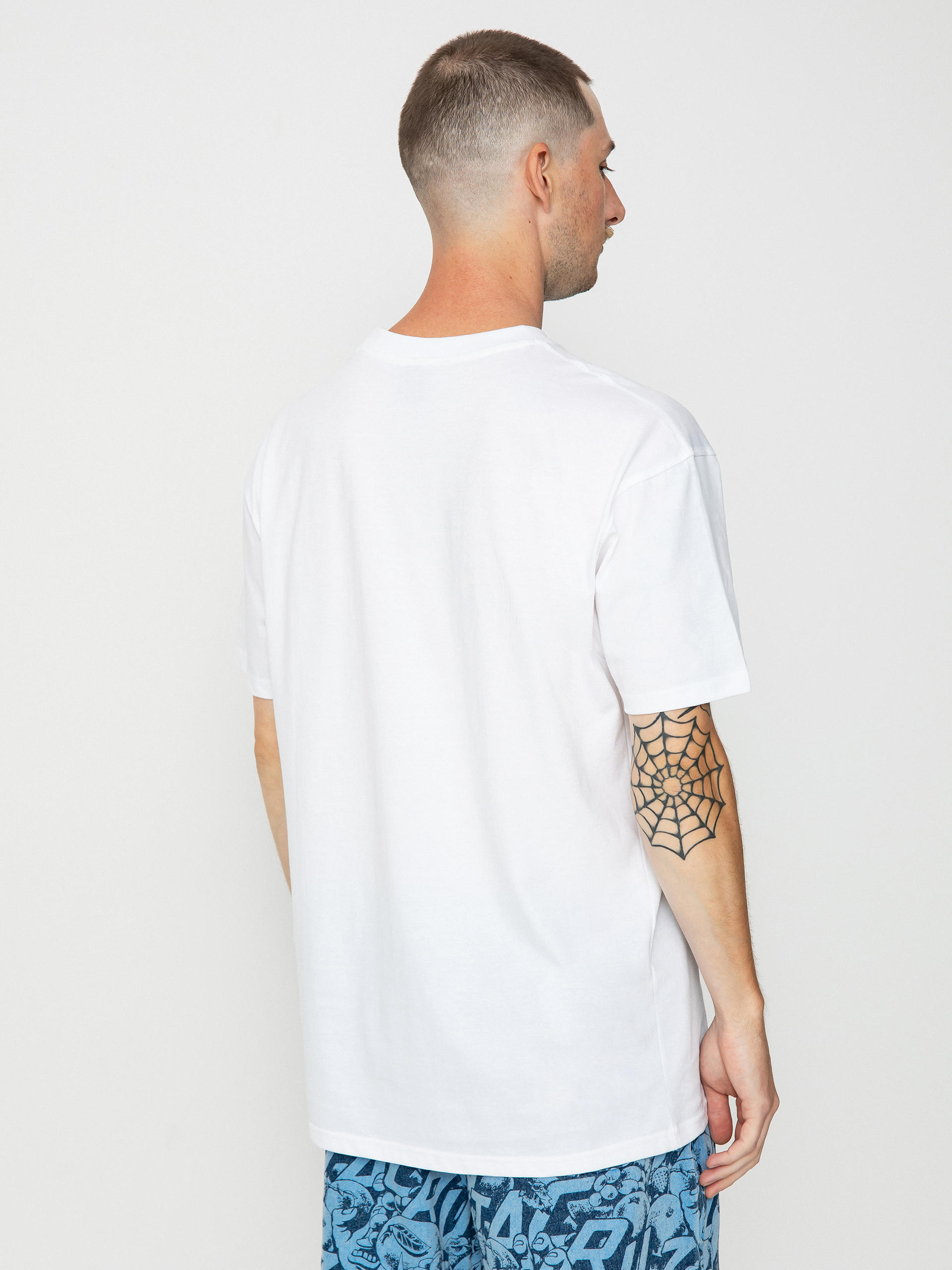 T-shirt Santa Cruz Bone Hand Cruz Front (white)