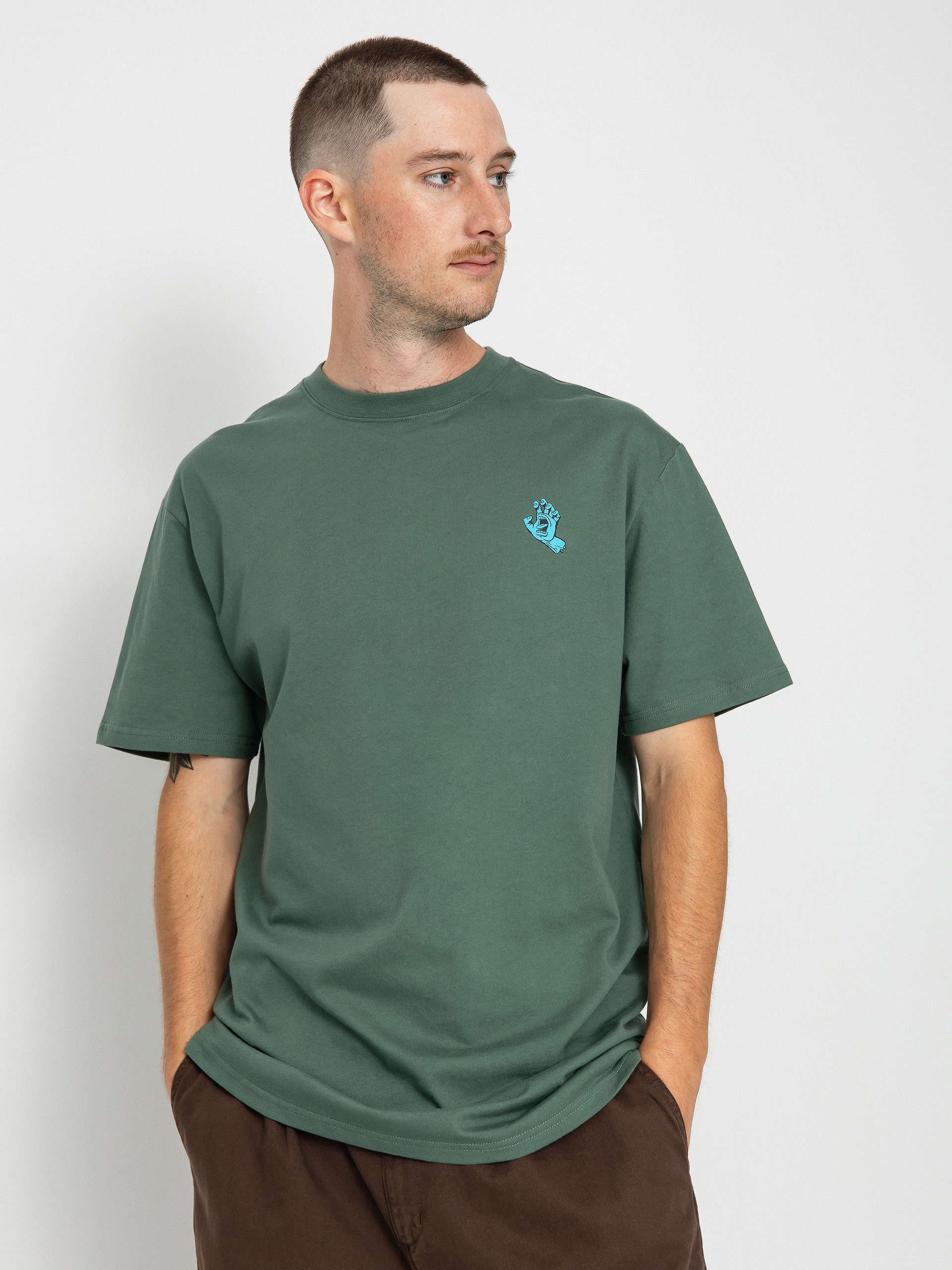 T-shirt Santa Cruz Platter (sage)