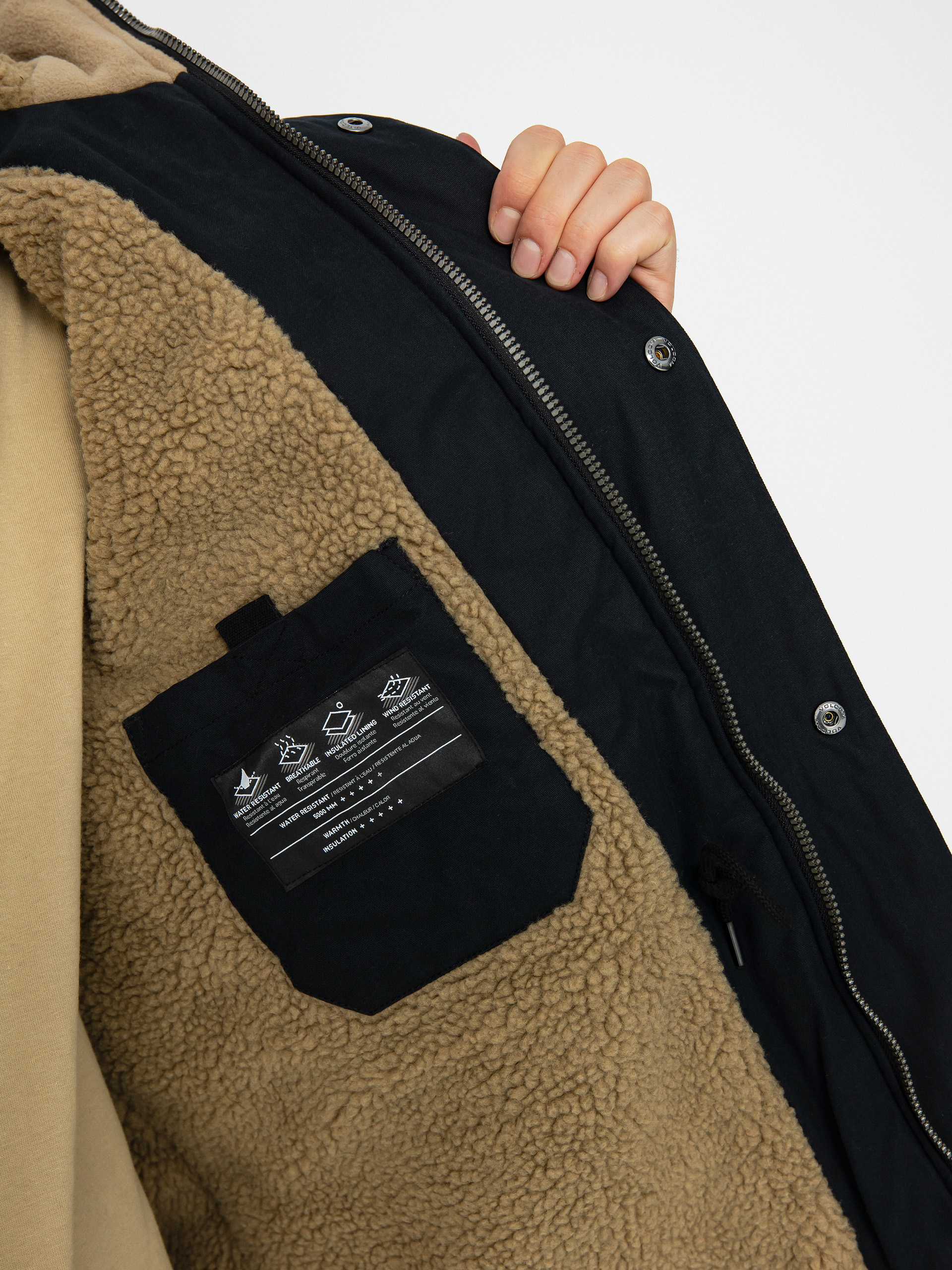 Kurtka Volcom Starget 5K Parka (black)