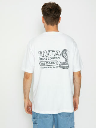 T-shirt RVCA Snake Contro (white)