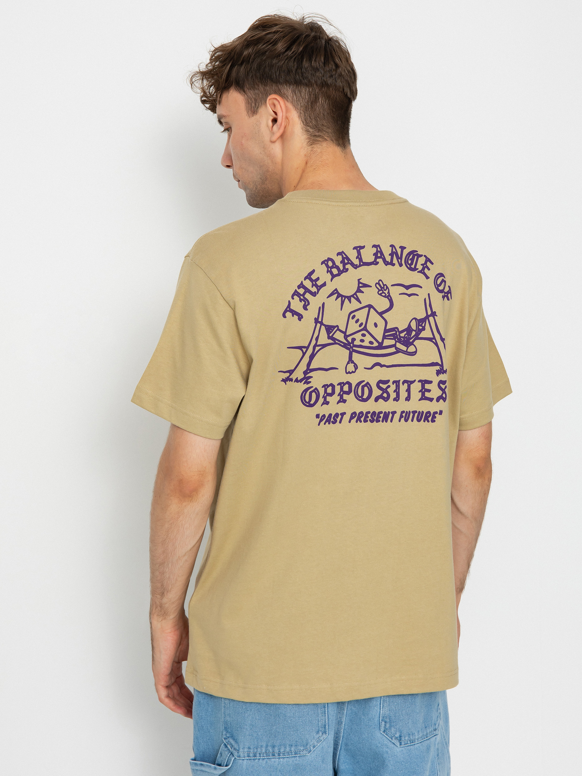 T-shirt RVCA Pairodice (khaki)