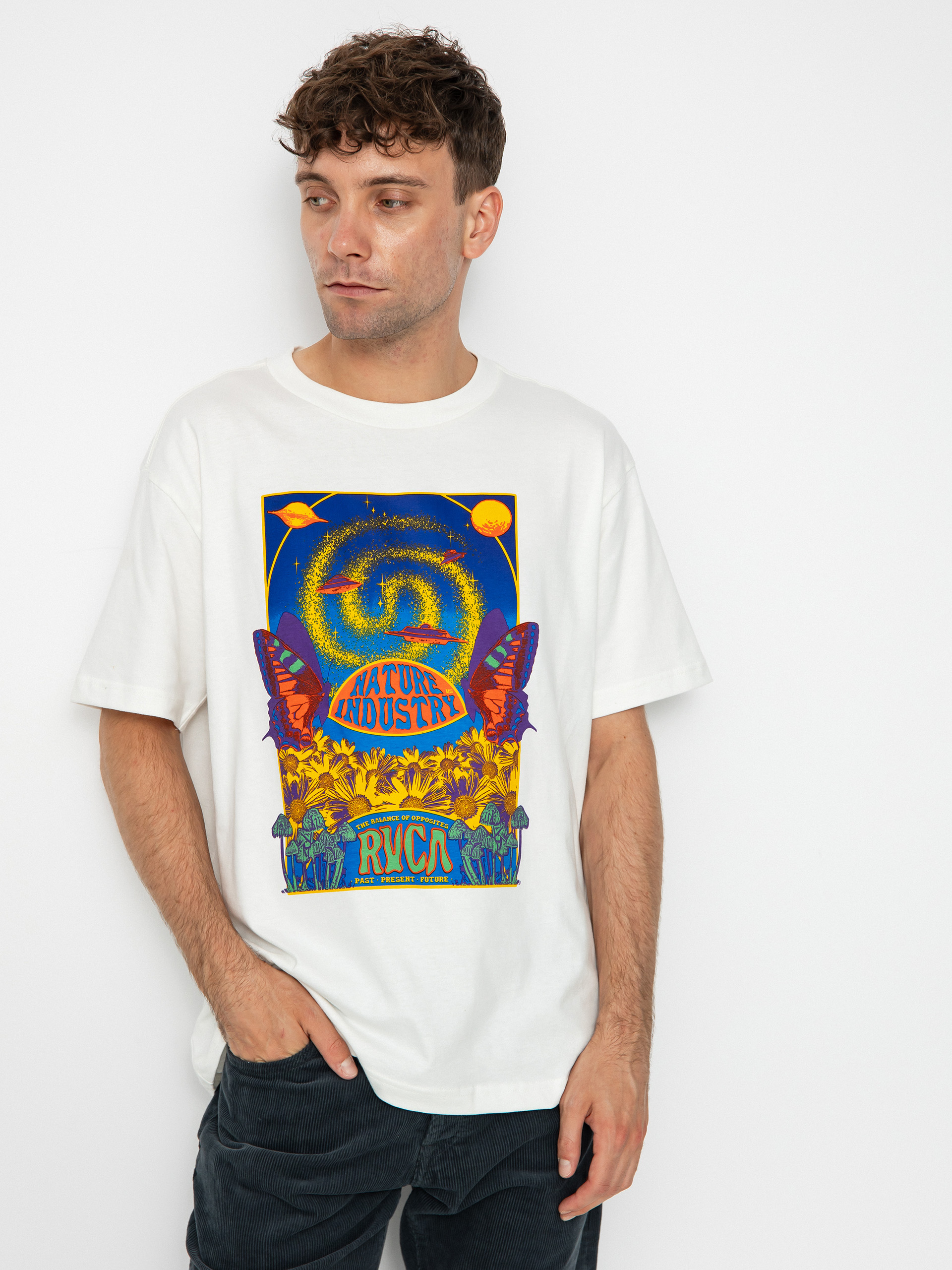 T-shirt RVCA Spaced Out (salt)