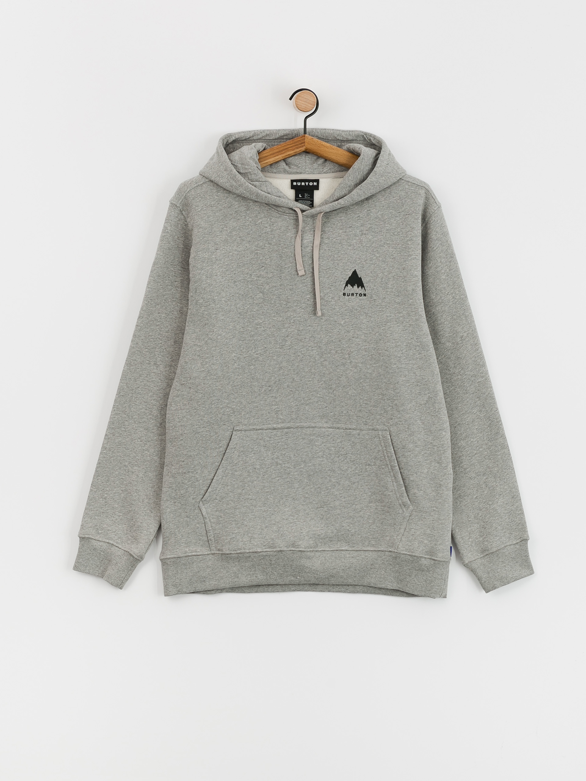 Bluza z kapturem Burton Mountain HD (gray heather)