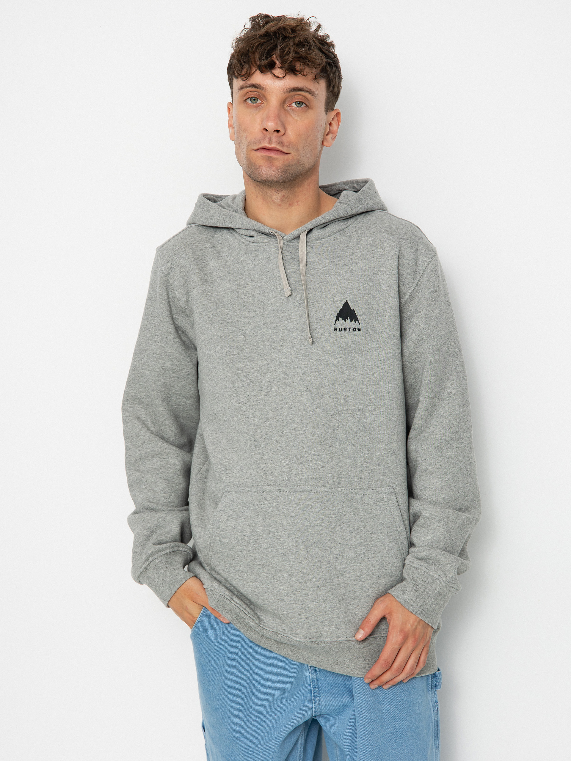 Bluza z kapturem Burton Mountain HD (gray heather)