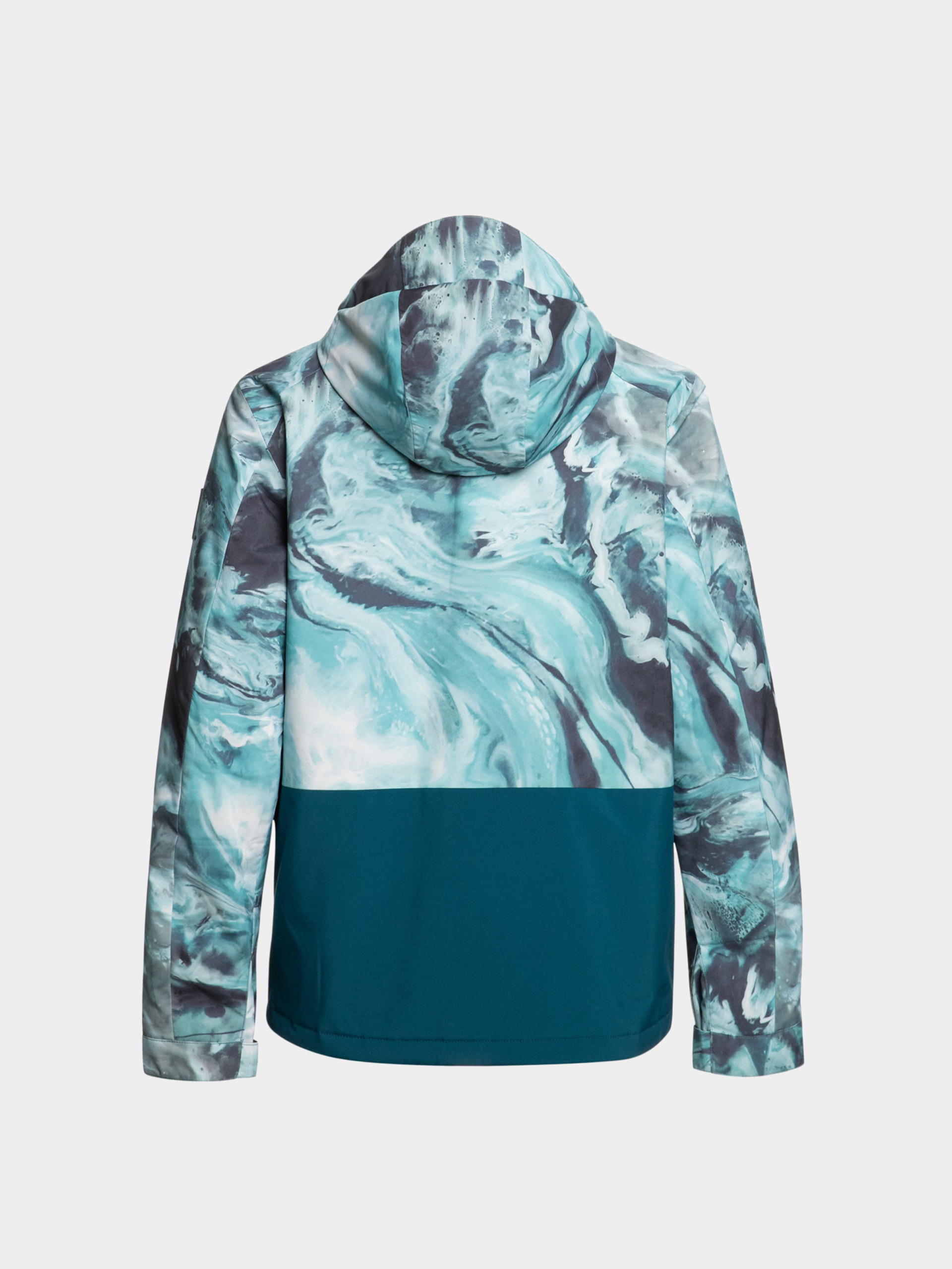 Męska Kurtka snowboardowa Quiksilver Mission Printed Block (resin tint majolica blue)