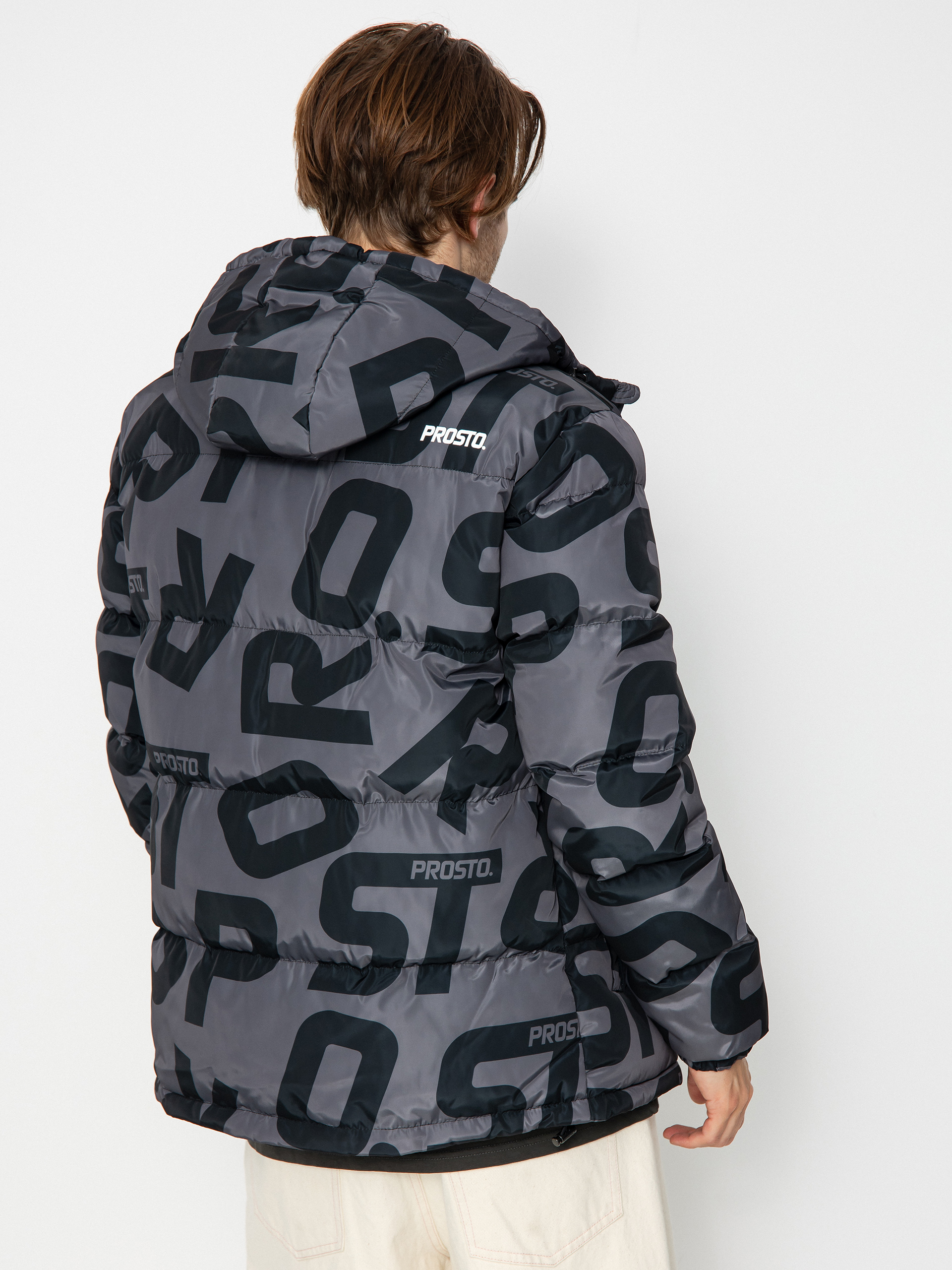 Kurtka Prosto Winter Adament (pattern black)