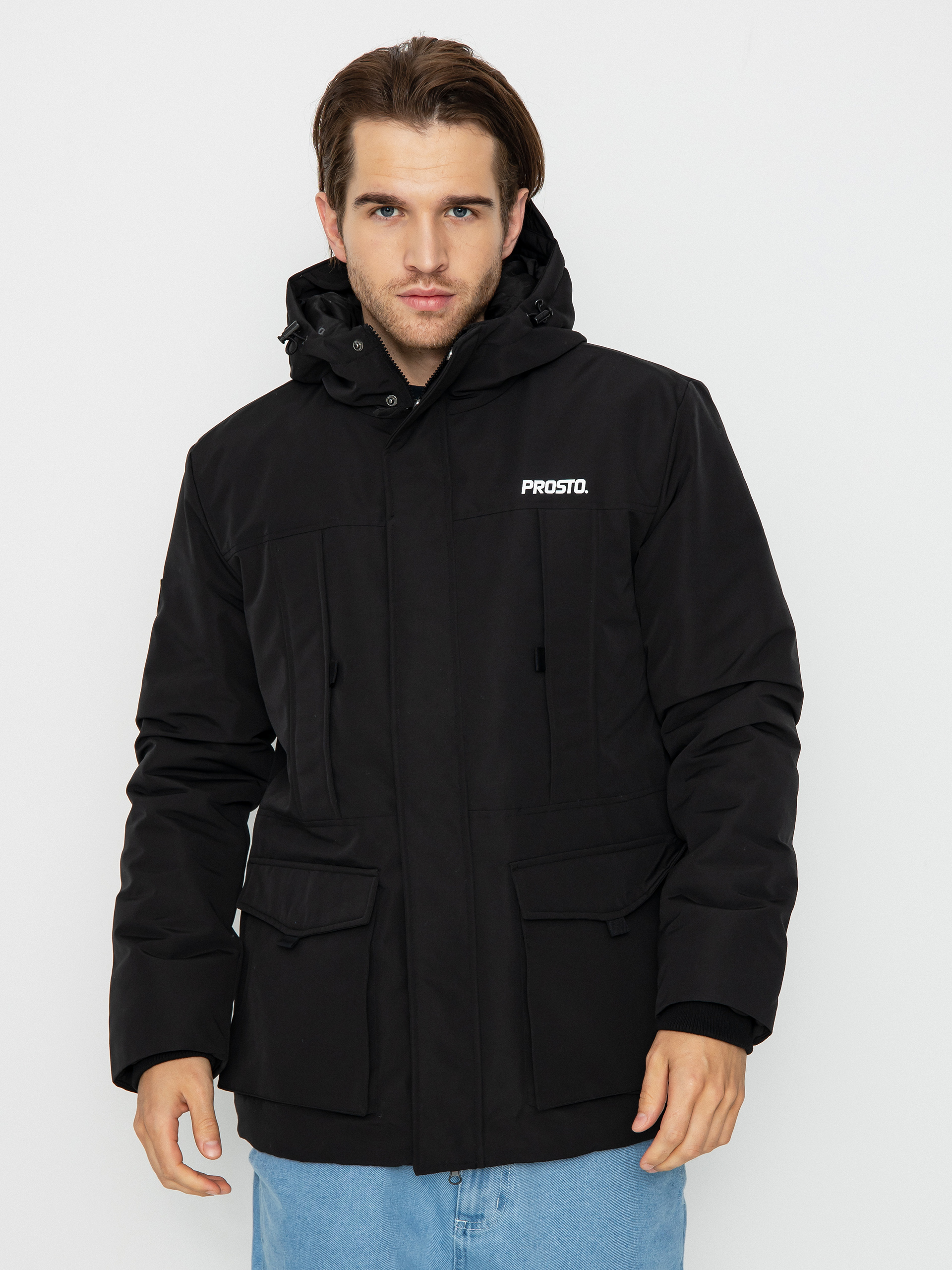 Kurtka Prosto Long Jacket (black)