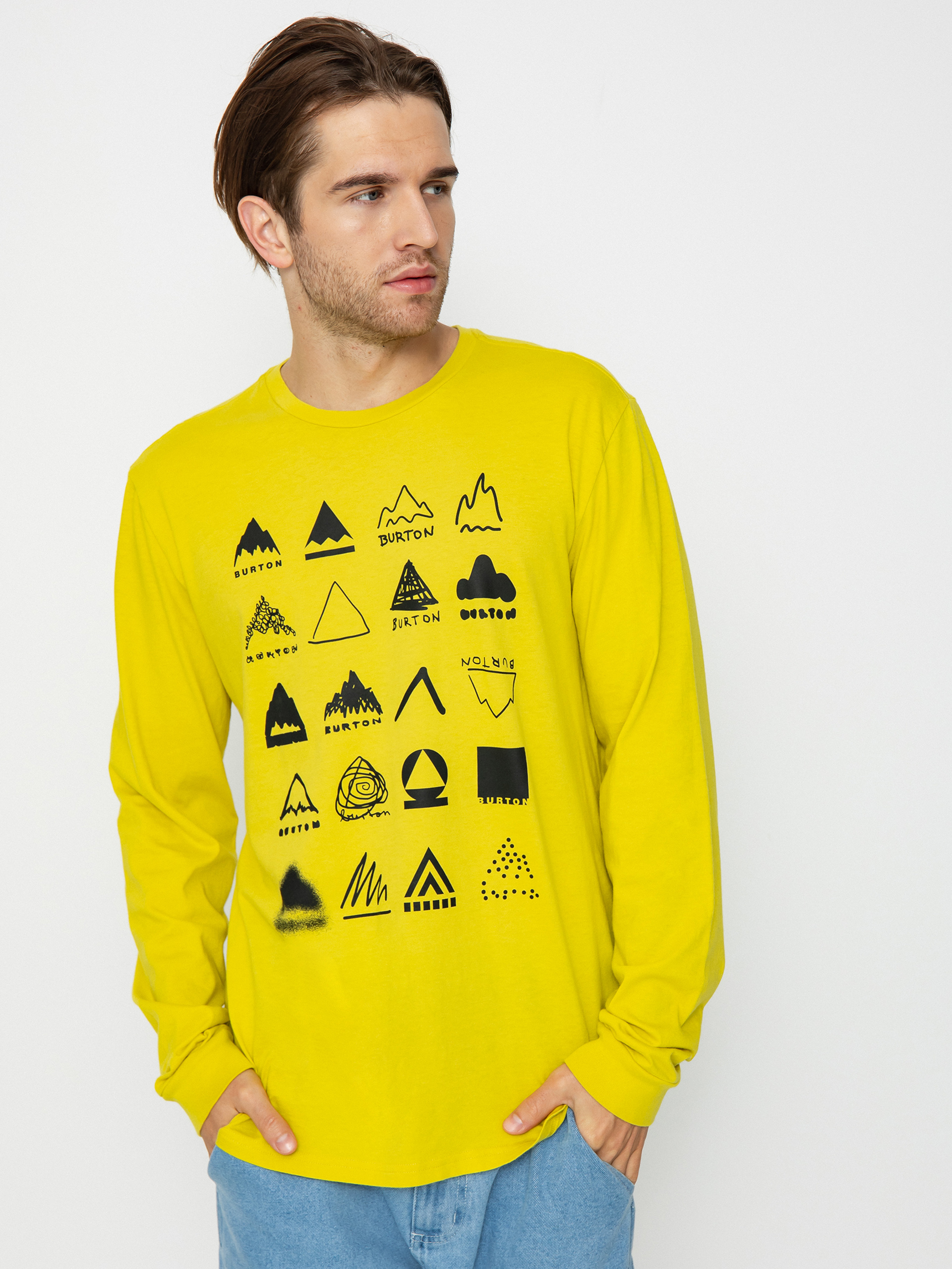 Longsleeve Burton Mistbow (sulfur)