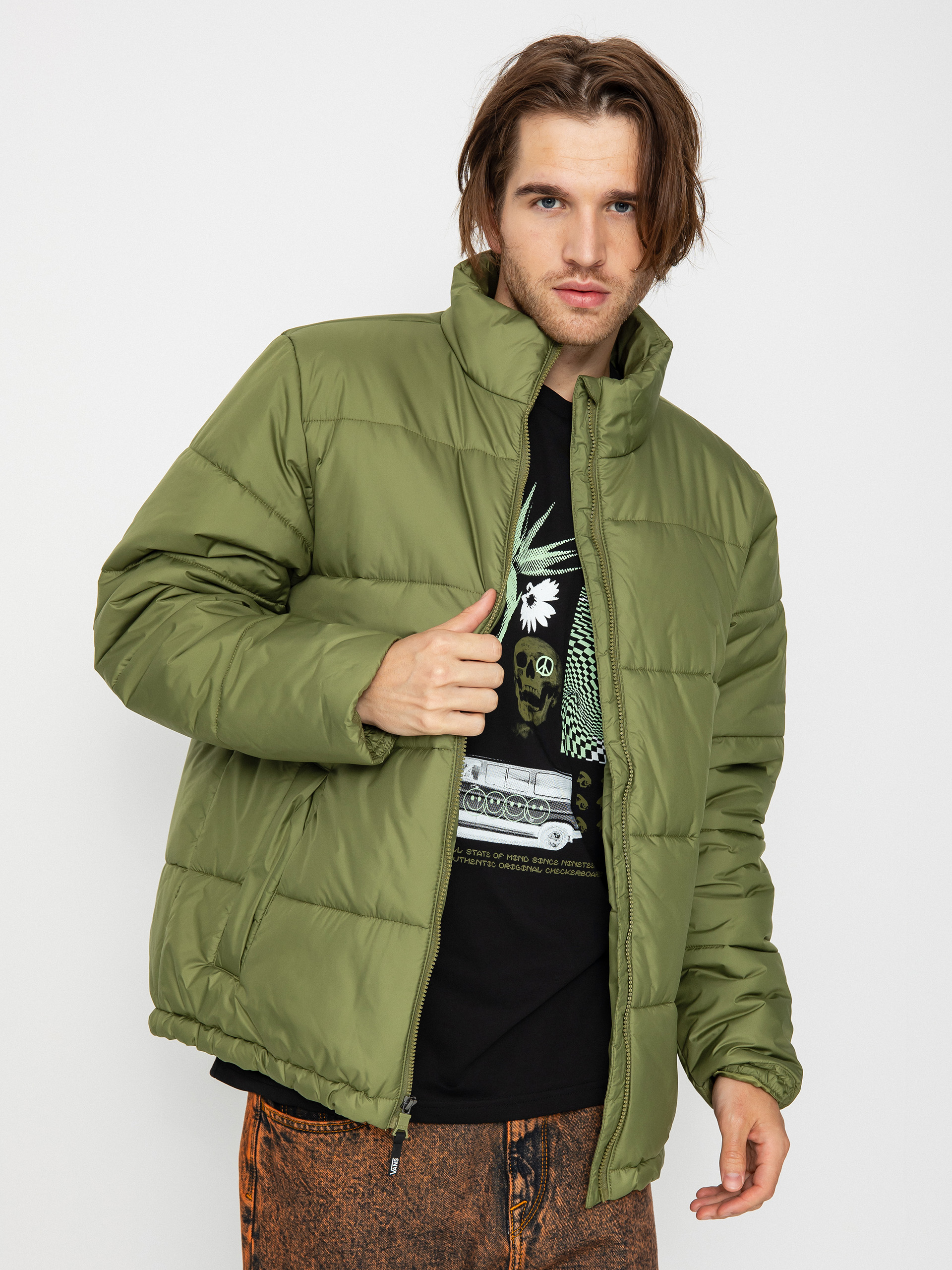 Kurtka Vans No Hood Norris Mte 1 Puffer (olive branch)