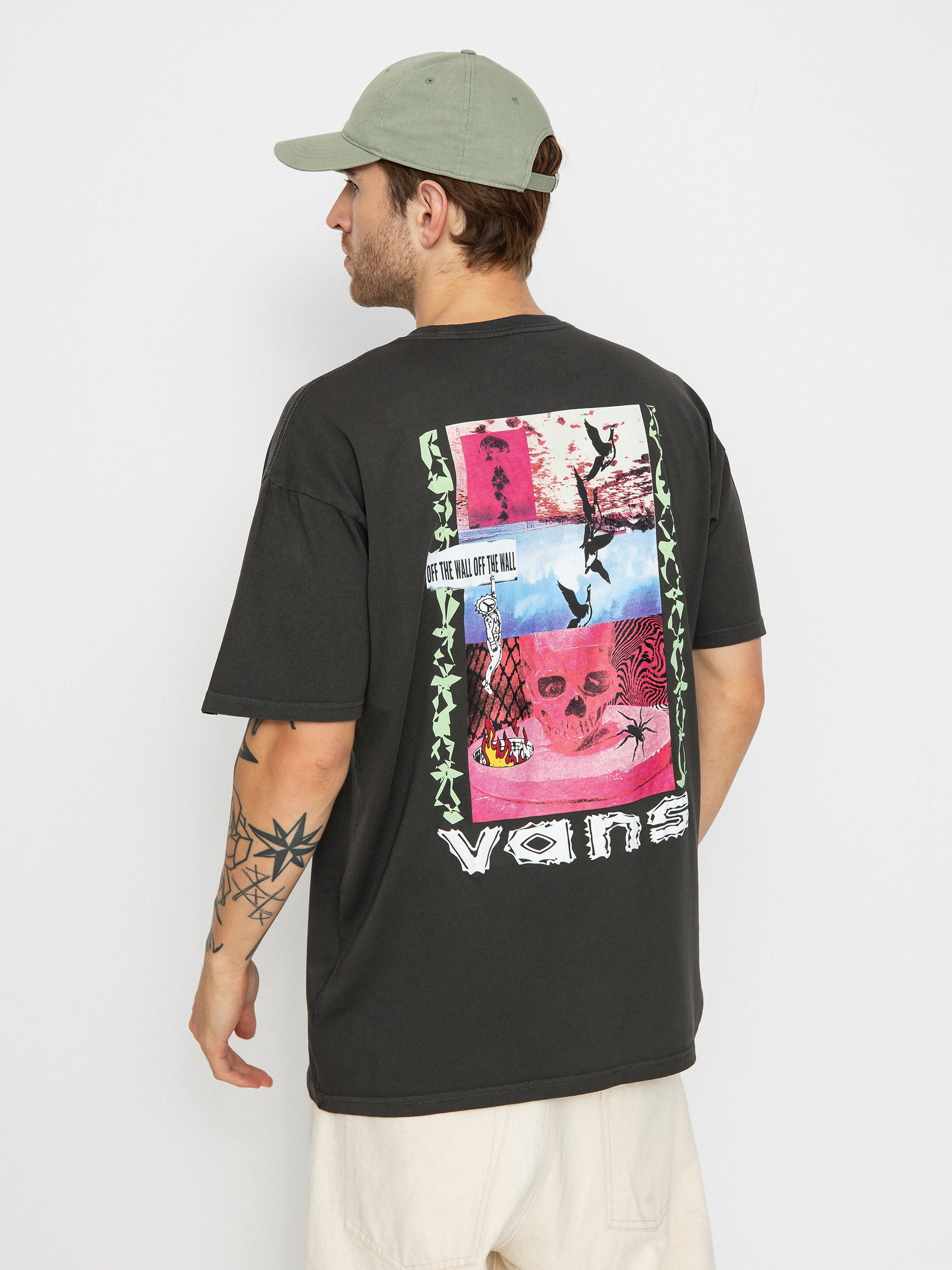 T-shirt Vans Photo Desert Trip Vintage (black)