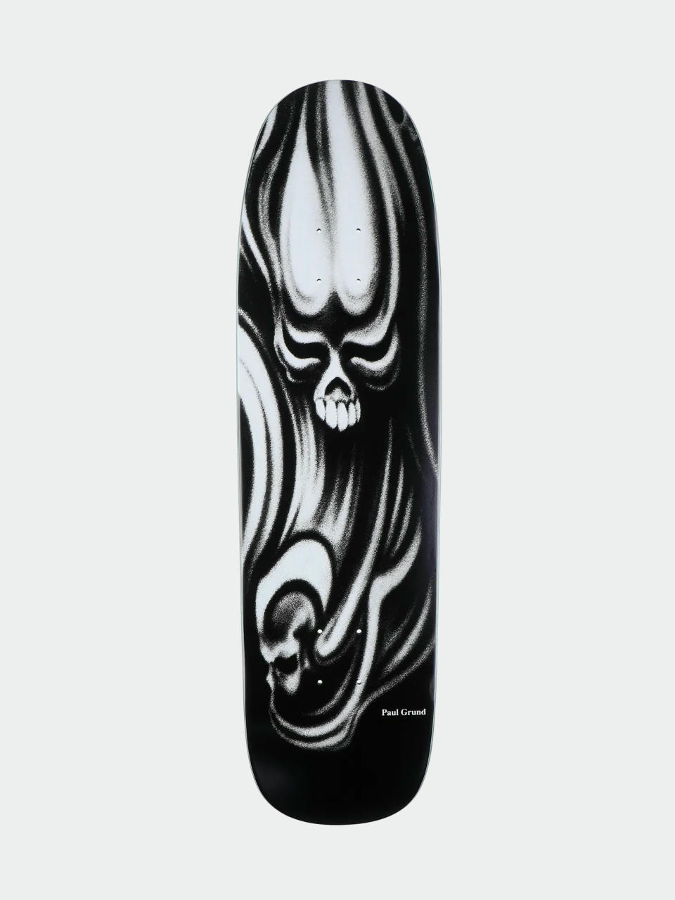 Deck Polar Skate Paul Grund Skulls (black/white)