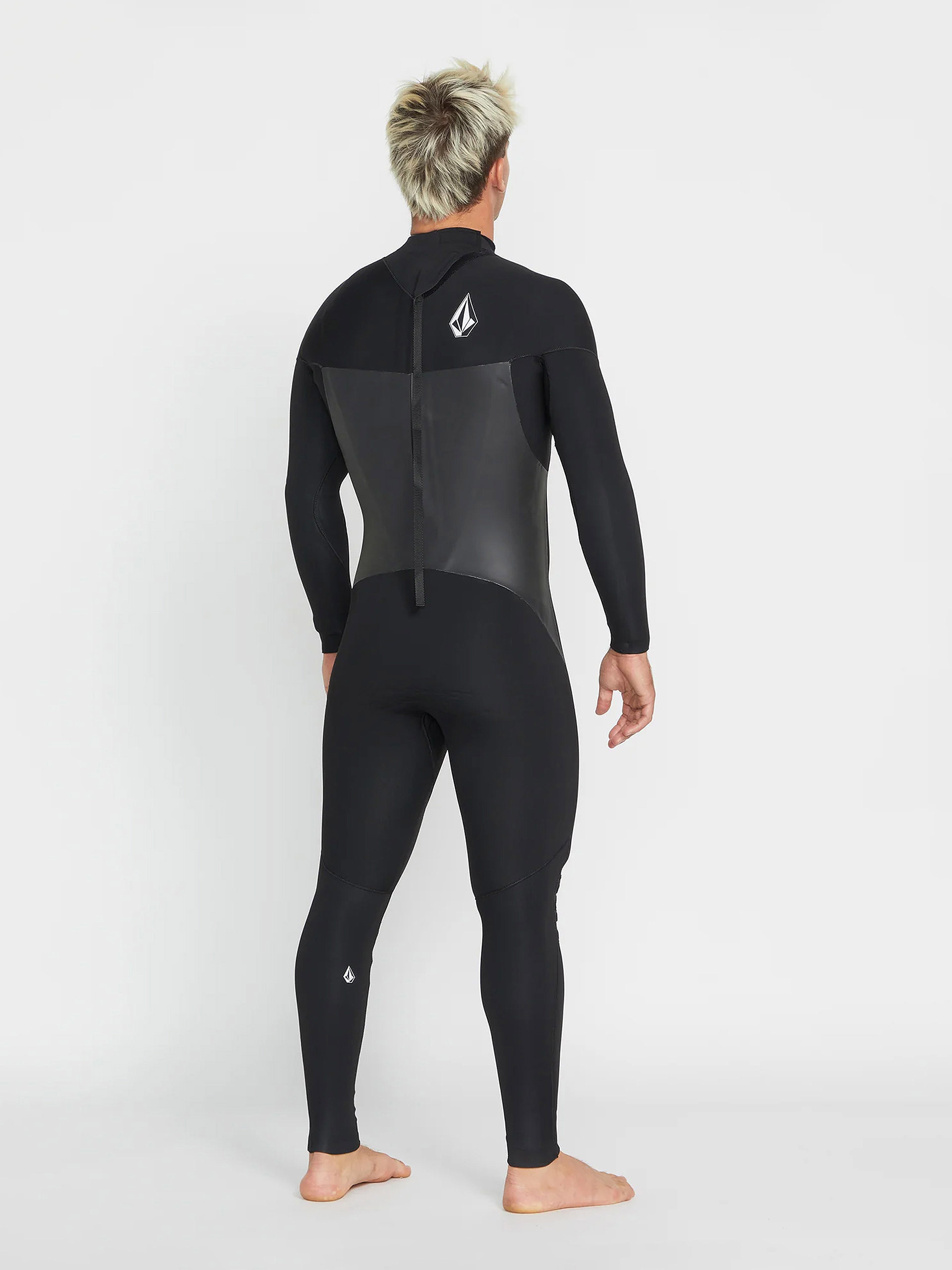 Pianka Volcom Modulator 3/2Mm Long Sleeve Back Zip Fullsuit (black)
