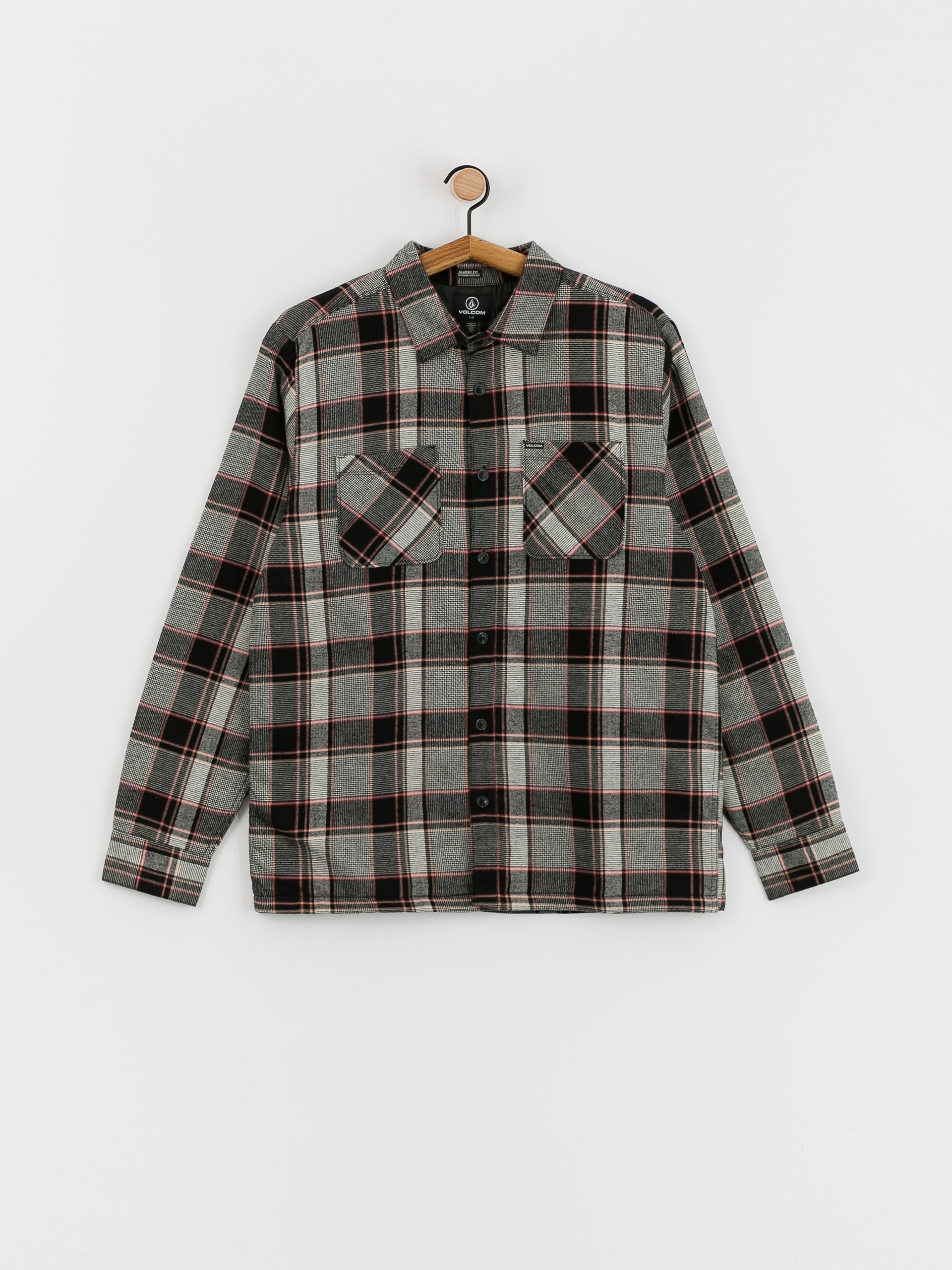 Koszula Volcom Brickstone Lined Flannel Ls (dirty white)