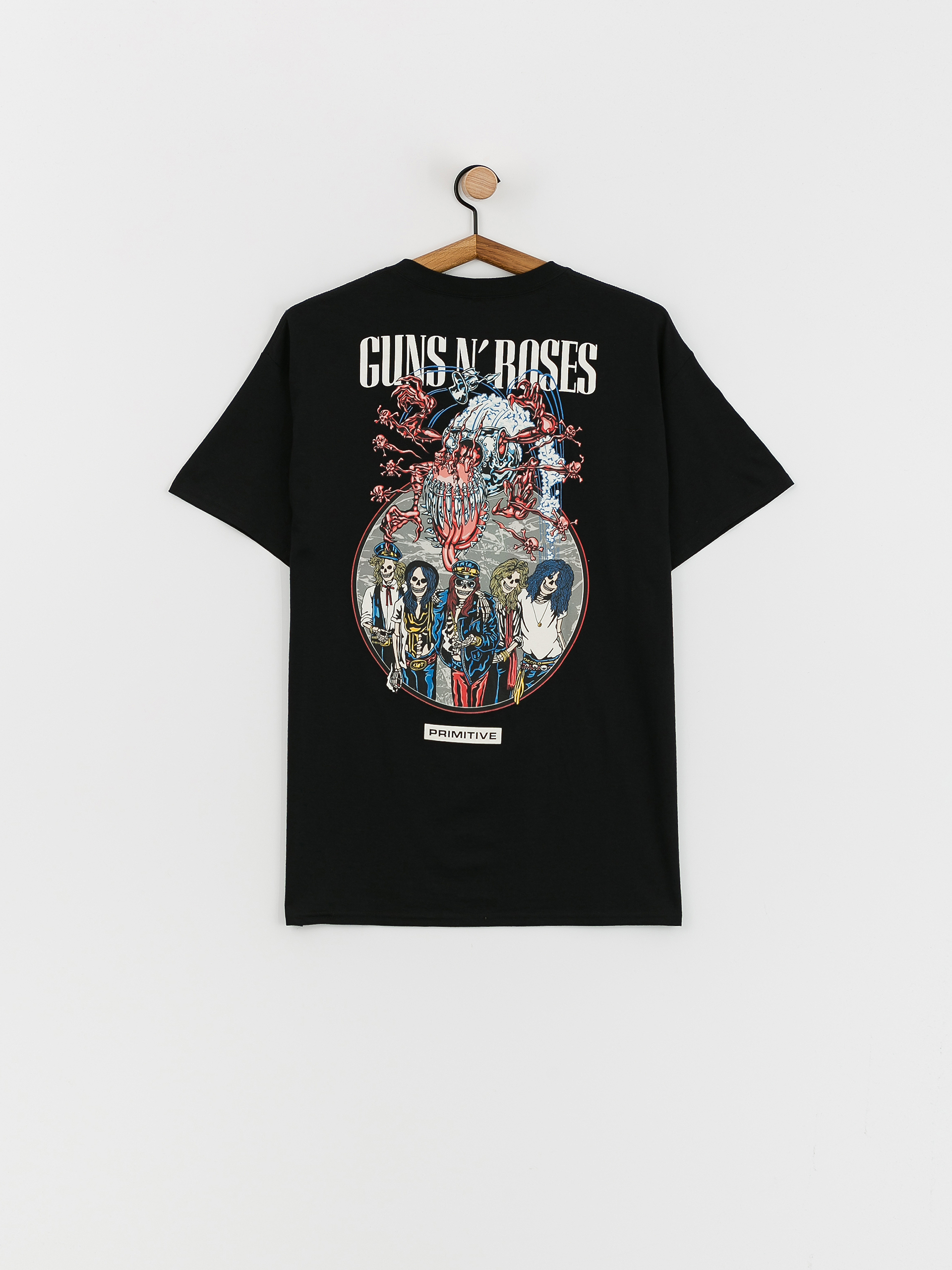 T-shirt Primitive X Guns N' Roses Robo (black)