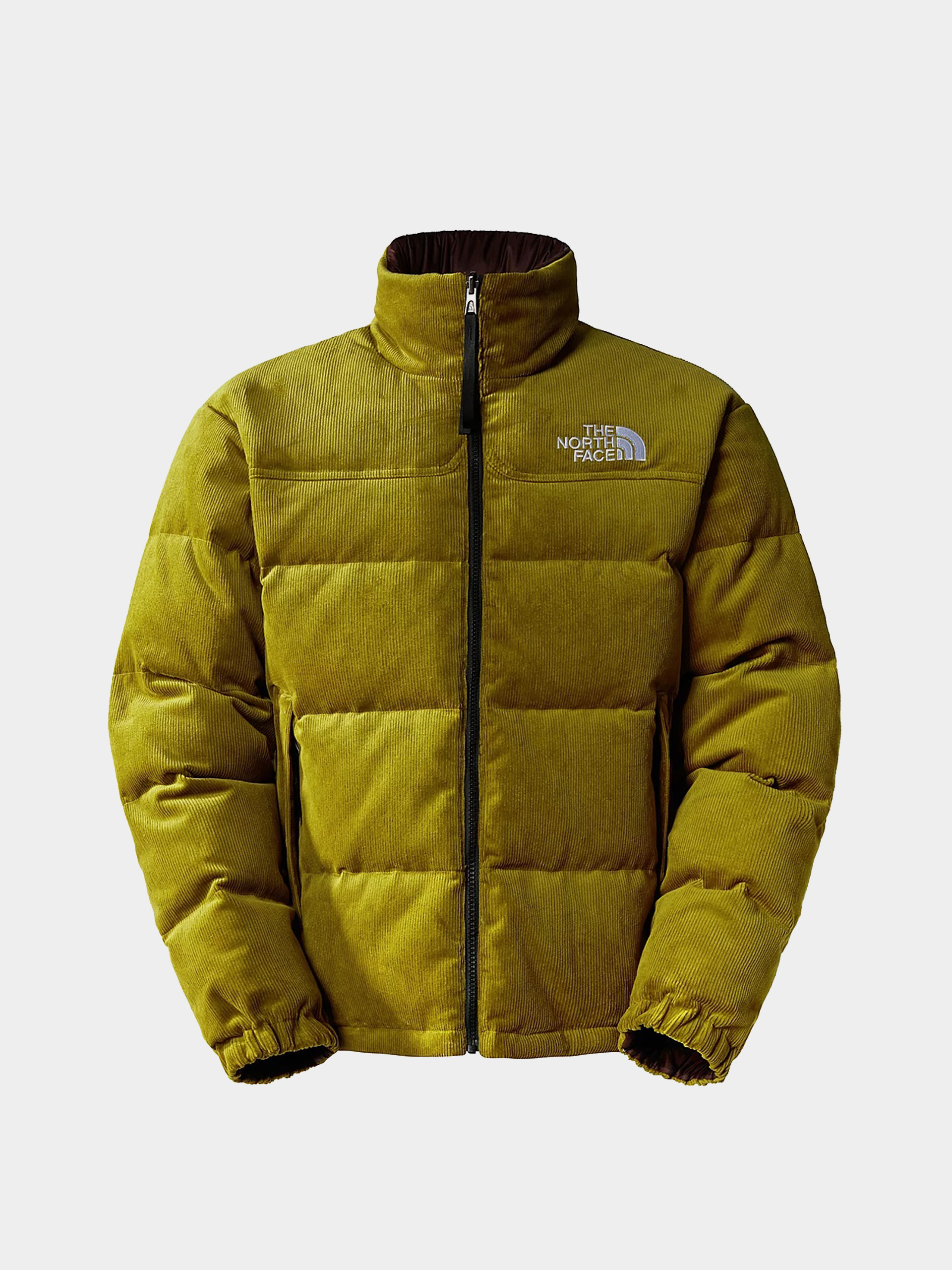 Kurtka The North Face 92 Reversible Nuptse (sulphur moss/coal brown)