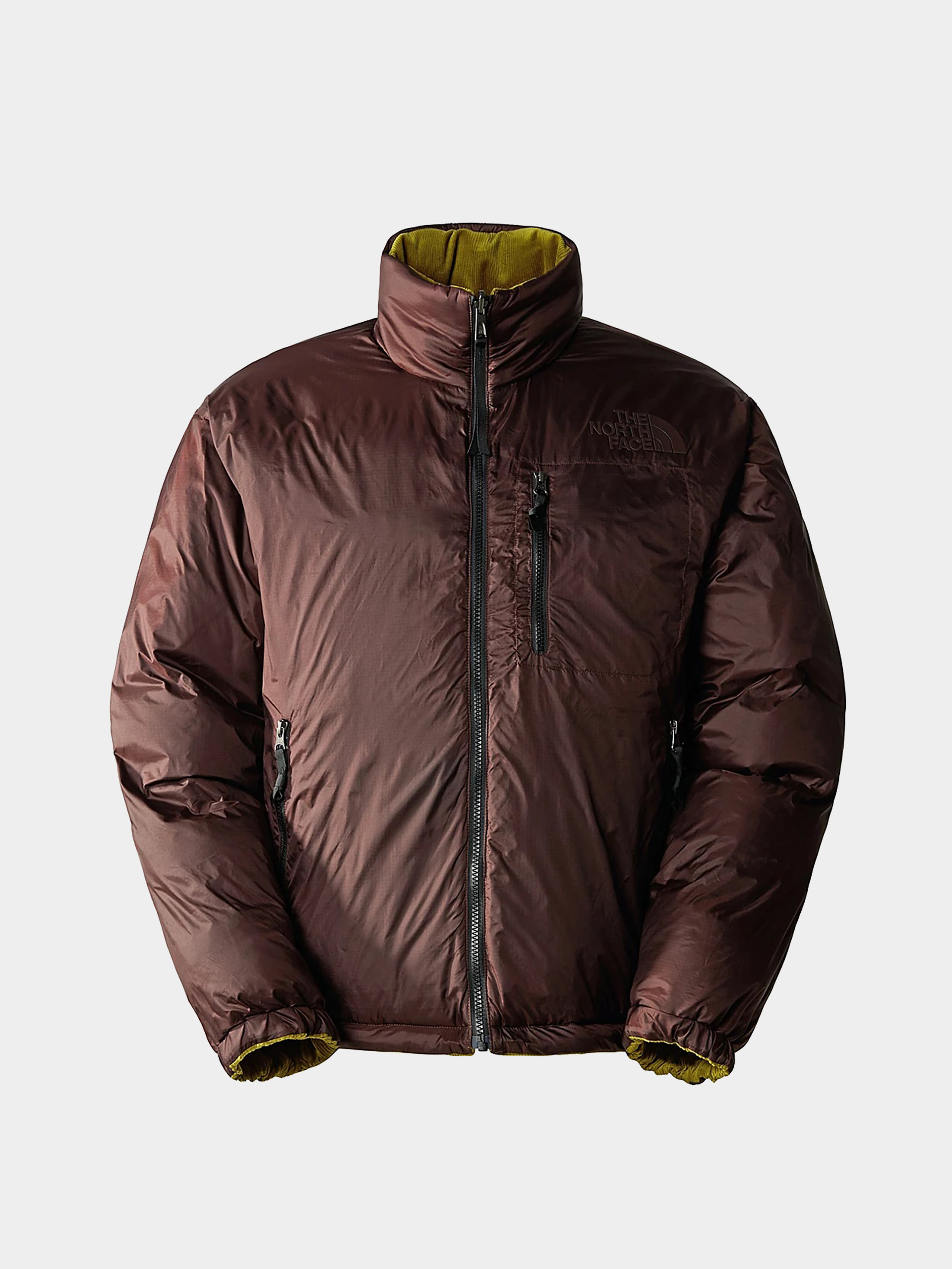 Kurtka The North Face 92 Reversible Nuptse (sulphur moss/coal brown)