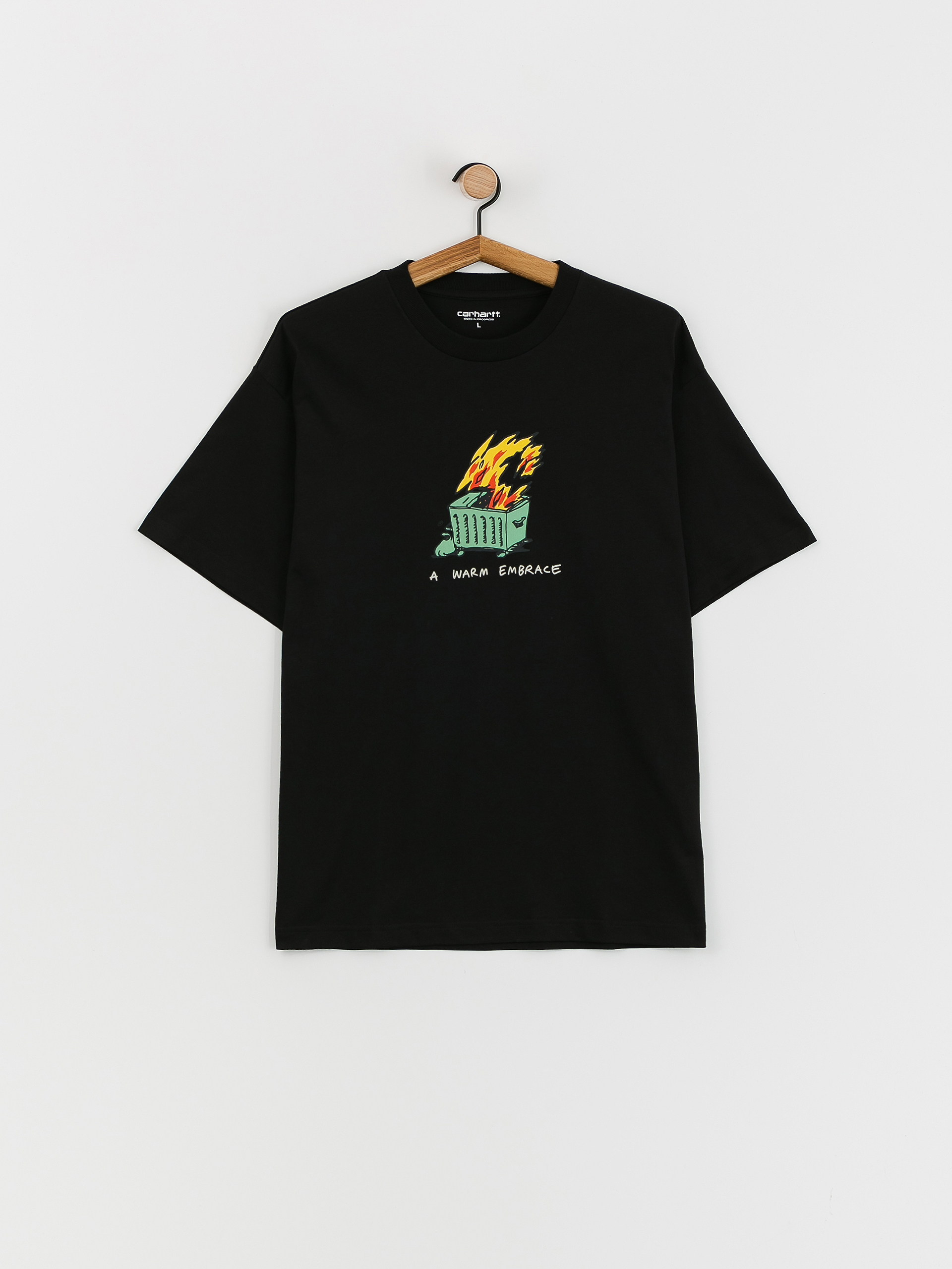 T-shirt Carhartt WIP Warm Embrace (black)