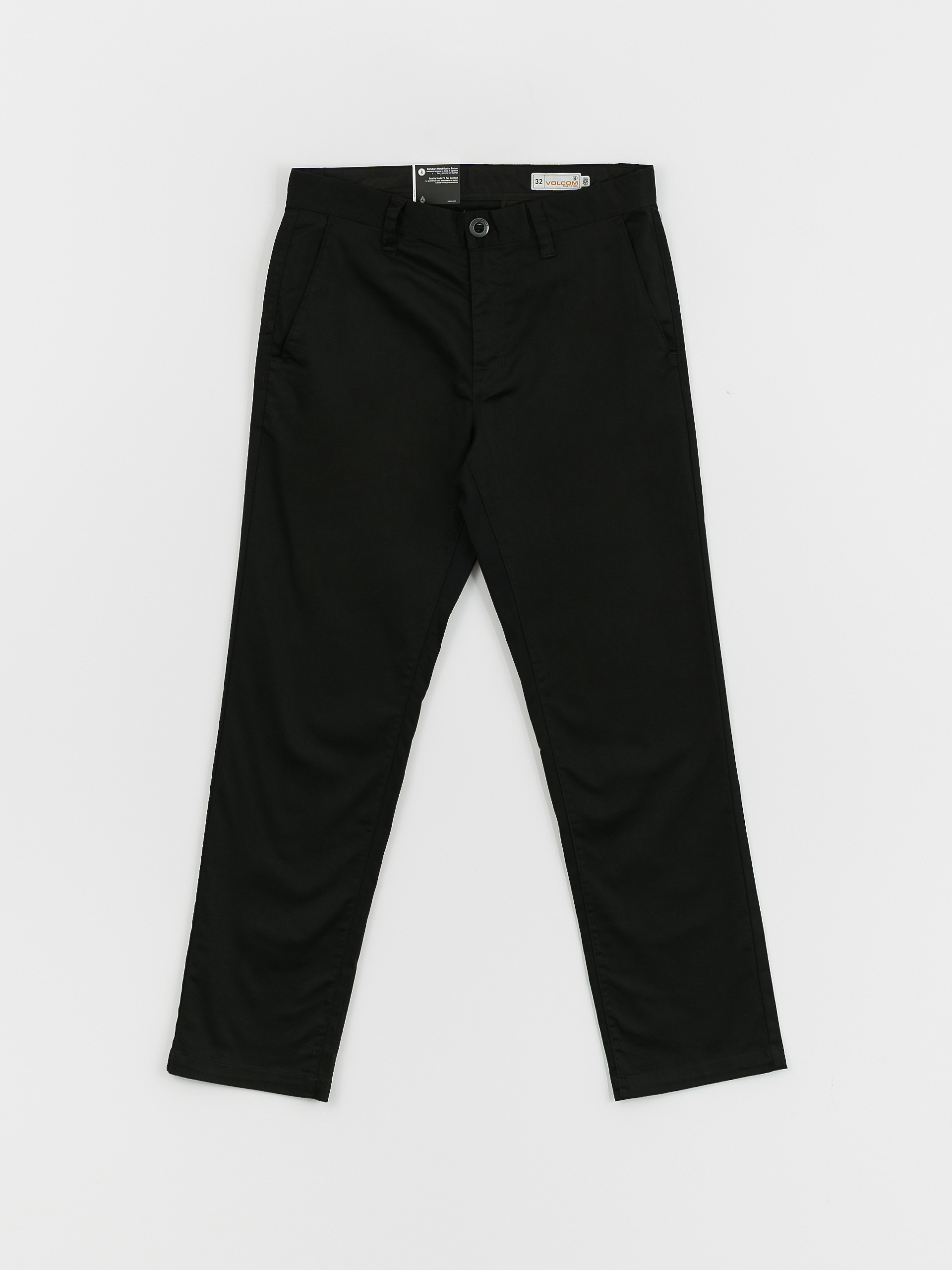 Spodnie Volcom Frickin Regular Stretch (black)