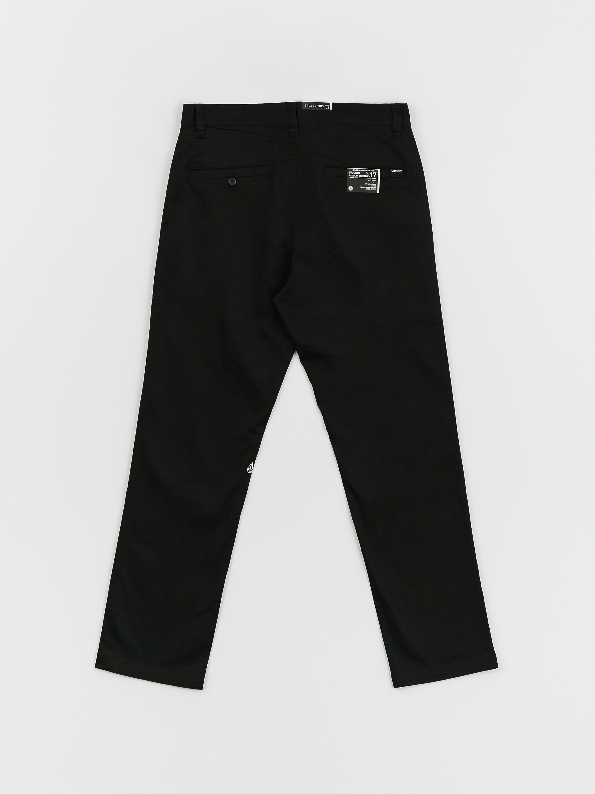 Spodnie Volcom Frickin Regular Stretch (black)