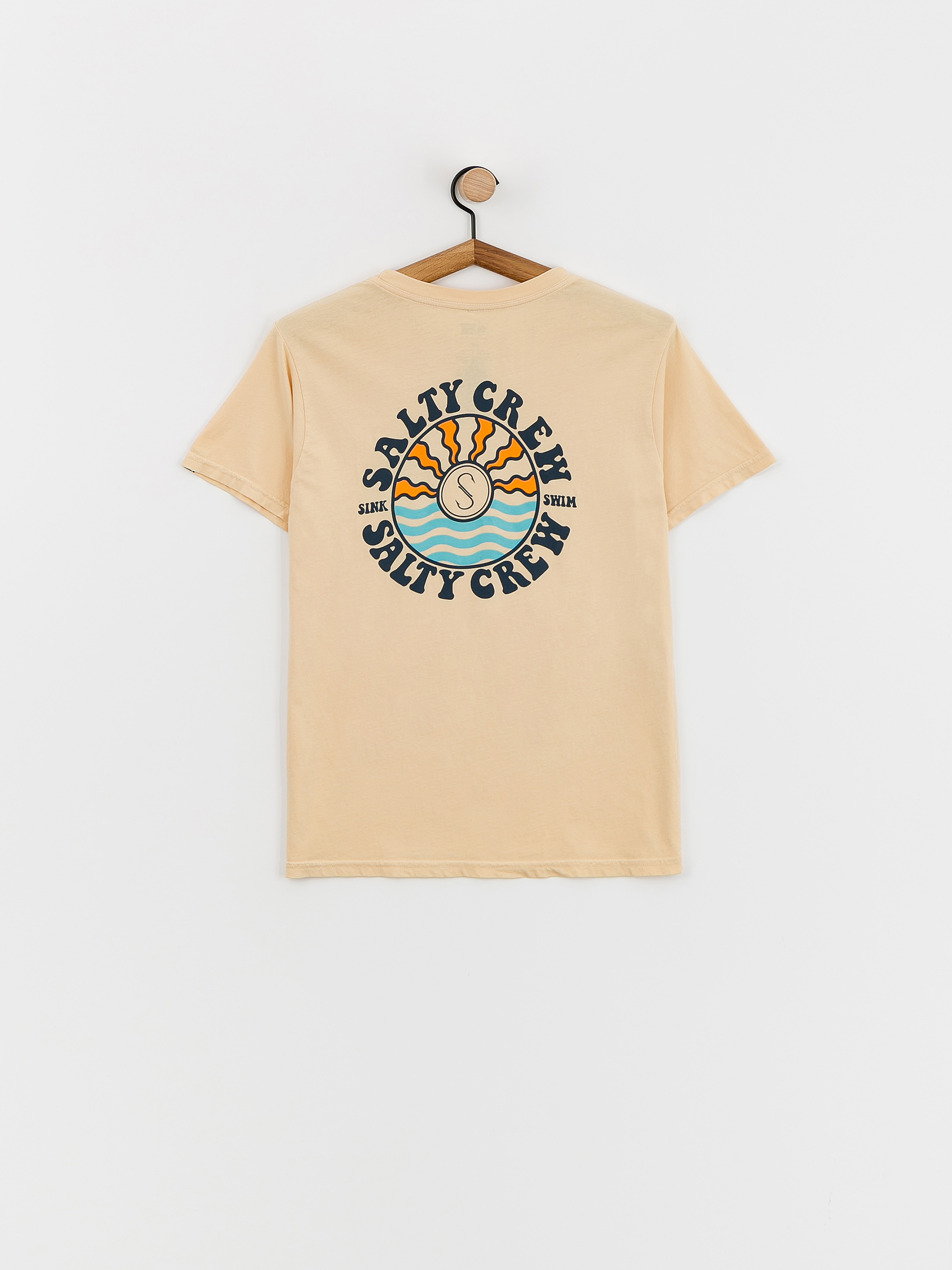 T-shirt Salty Crew Sun Waves Boyfriend Wmn (dusty gold)