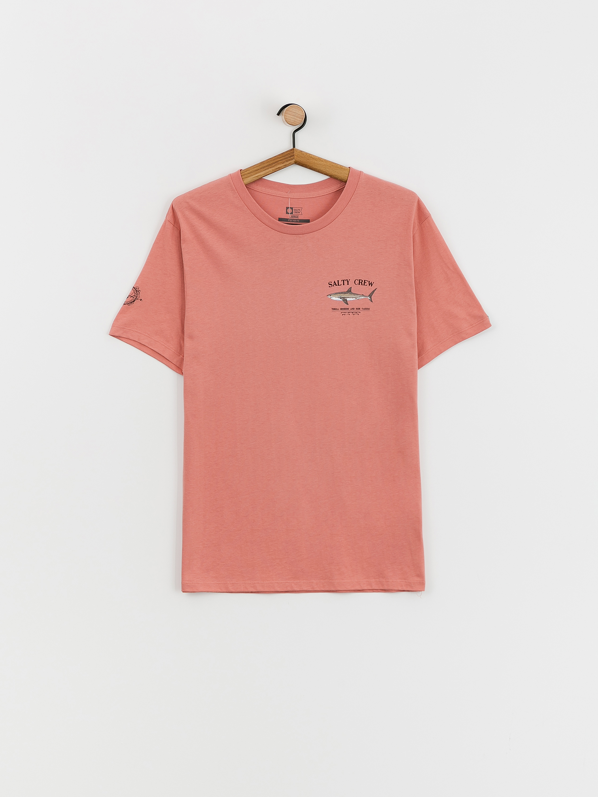 T-shirt Salty Crew Bruce Premium (coral)