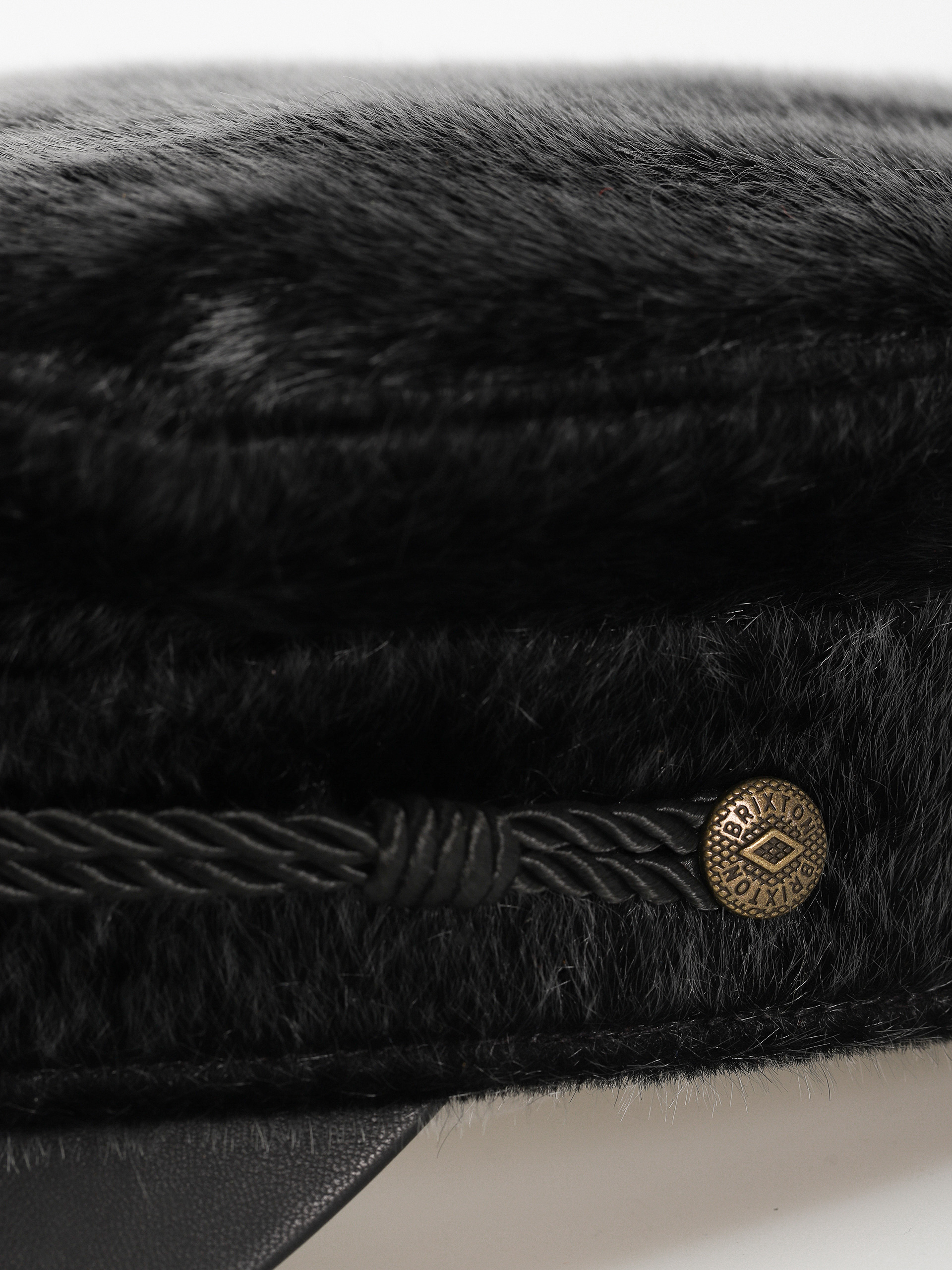 Kaszkiet Brixton Albany ZD (washed black/black)