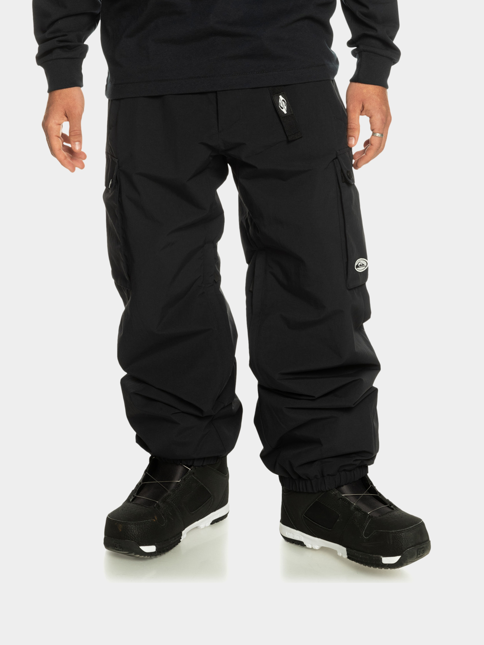 Spodnie snowboardowe Quiksilver Snow Down Cargo (true black)