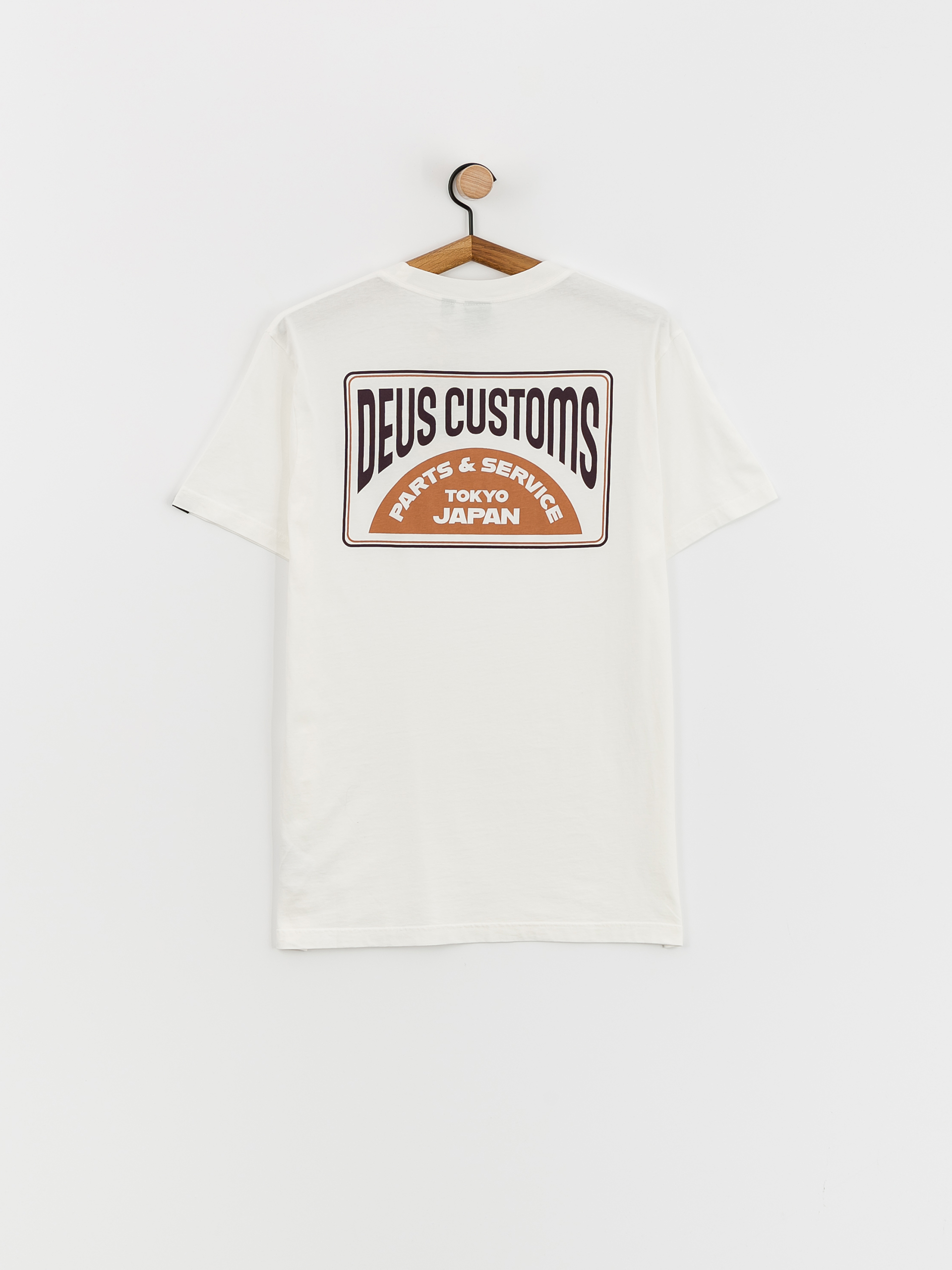 T-shirt Deus Ex Machina Depot (vintage white)