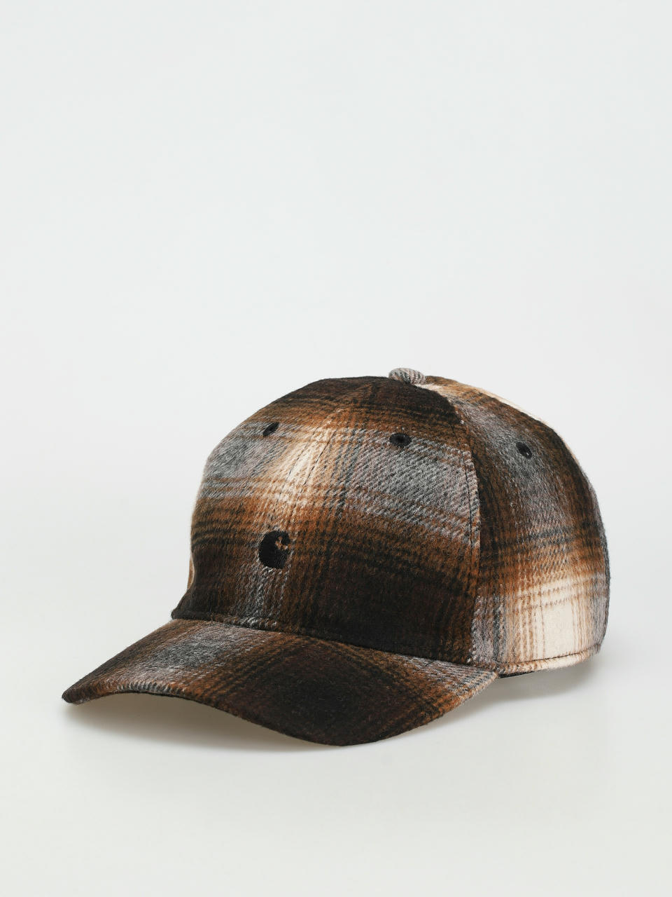 Czapka z daszkiem Carhartt WIP Moreau (moreau check deep h brown/black)