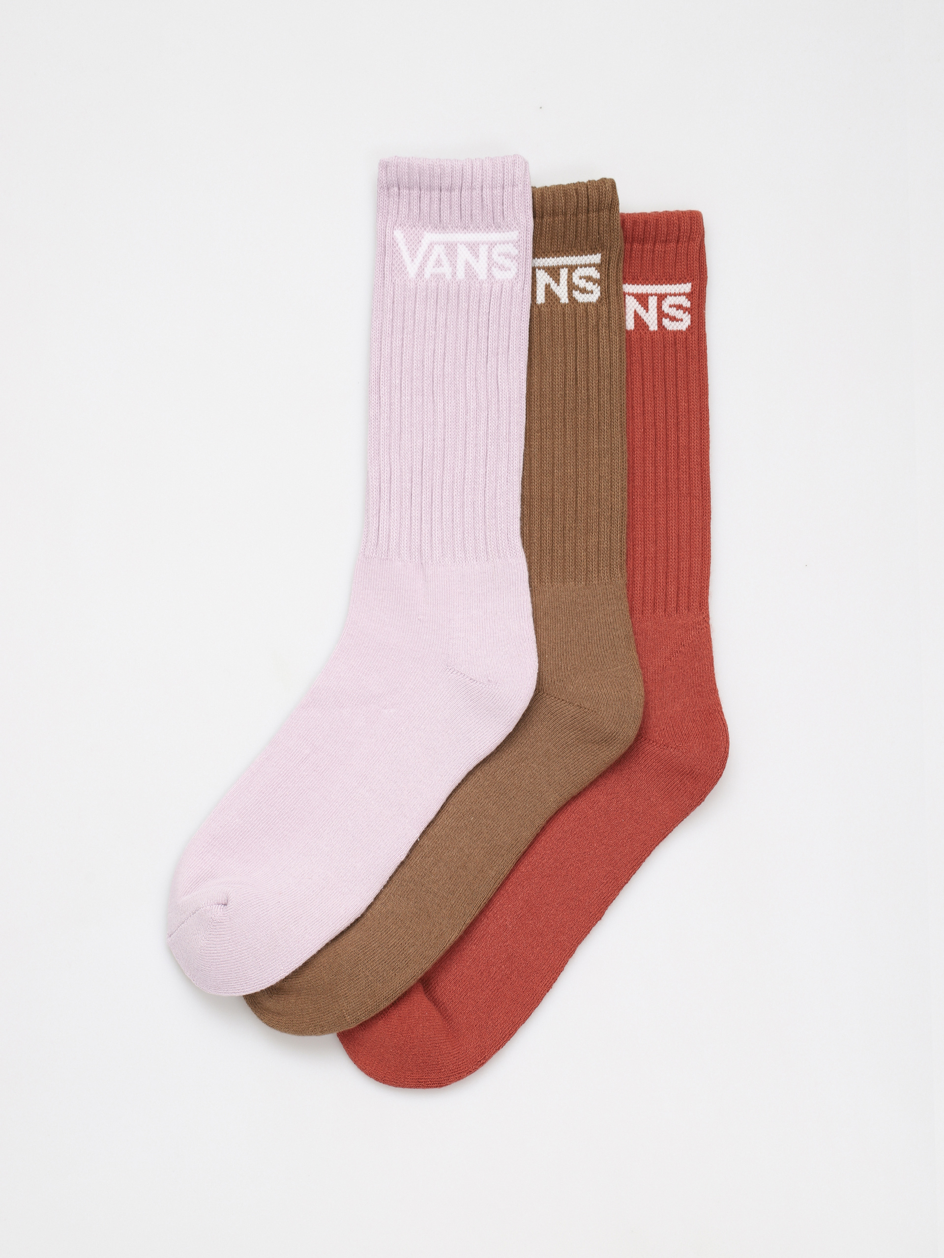 Skarpetki Vans Classic Crew 3PK (burnt henna)