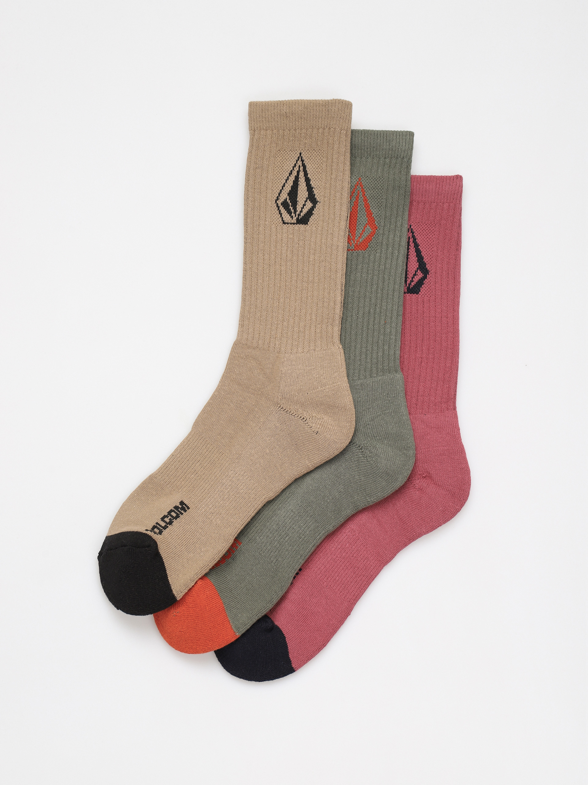 Skarpetki Volcom Full Stone 3Pk (agave)
