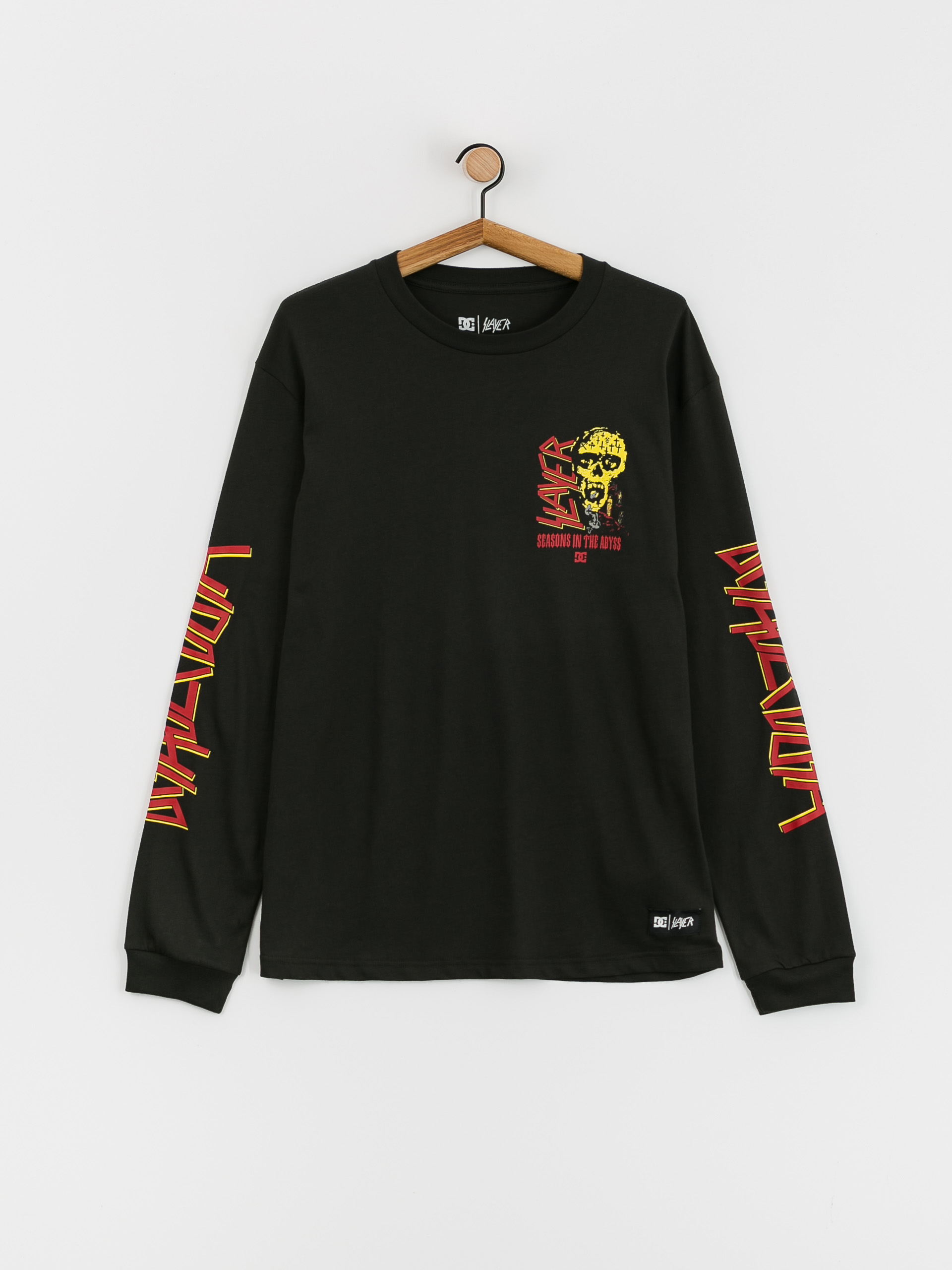 Longsleeve DC X Slayer (pirate black)