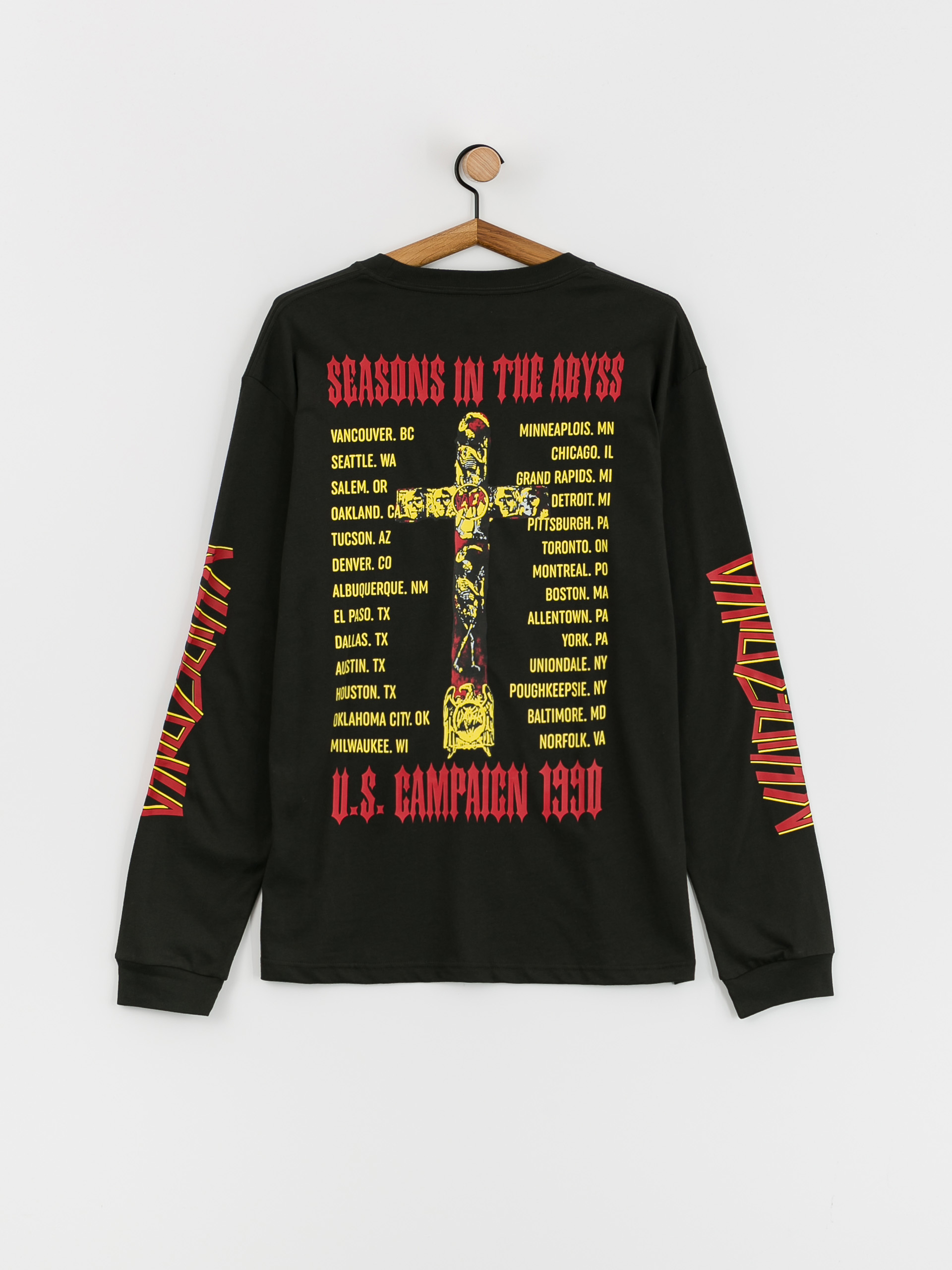 Longsleeve DC X Slayer (pirate black)
