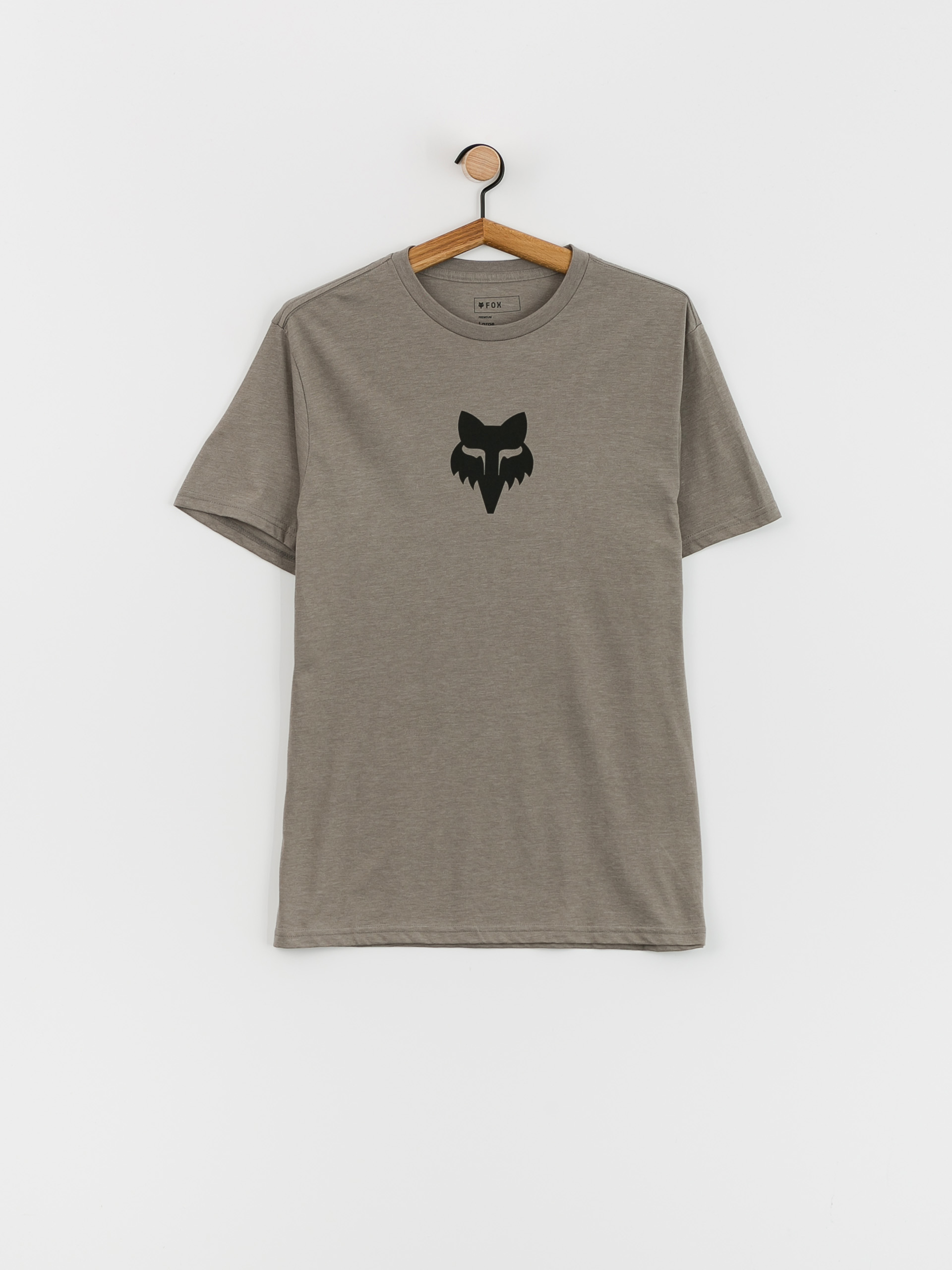 T-shirt Fox Fox Head (heather/graphite)