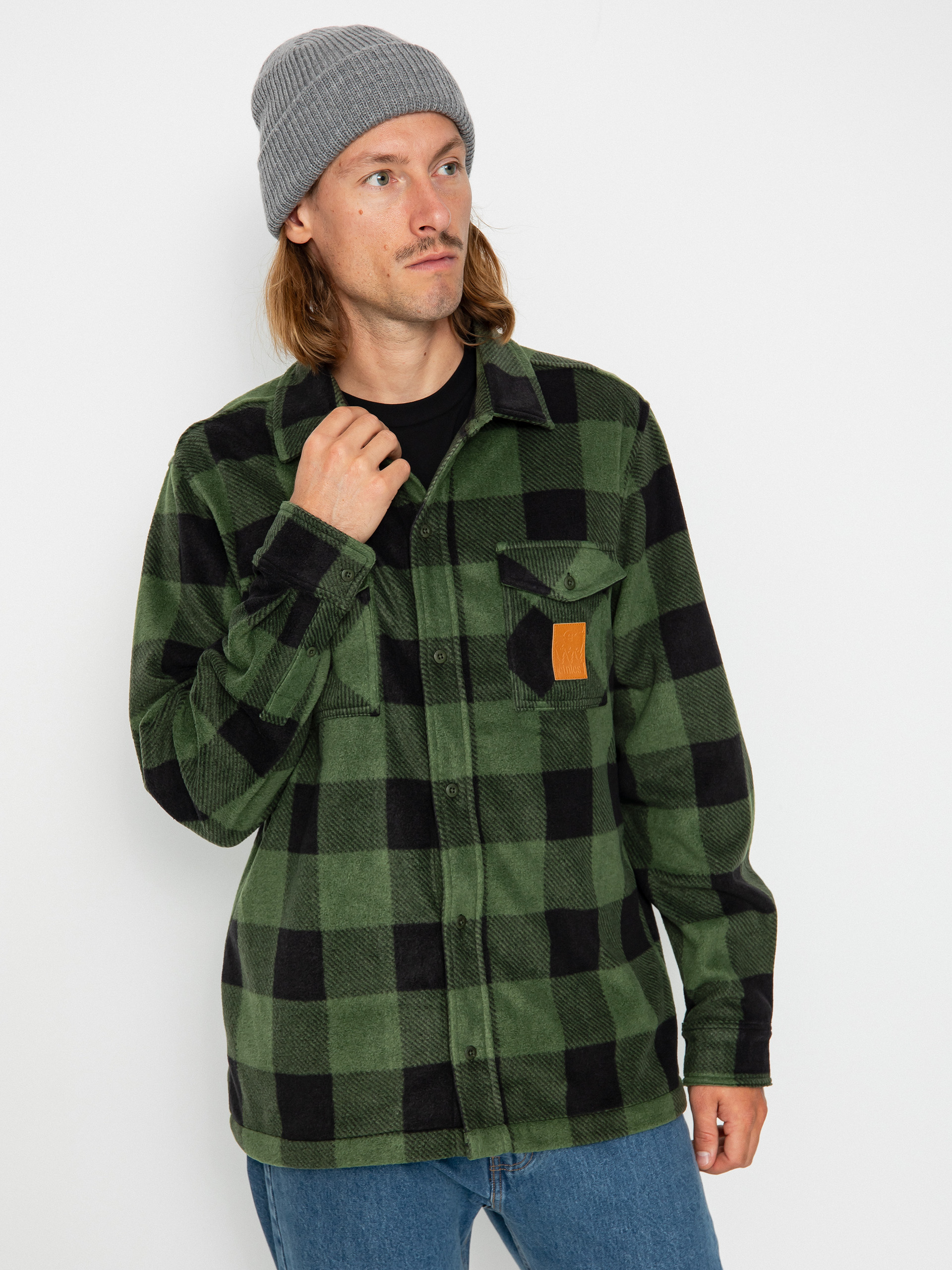 Koszula Etnies Woodsman HD (olive)