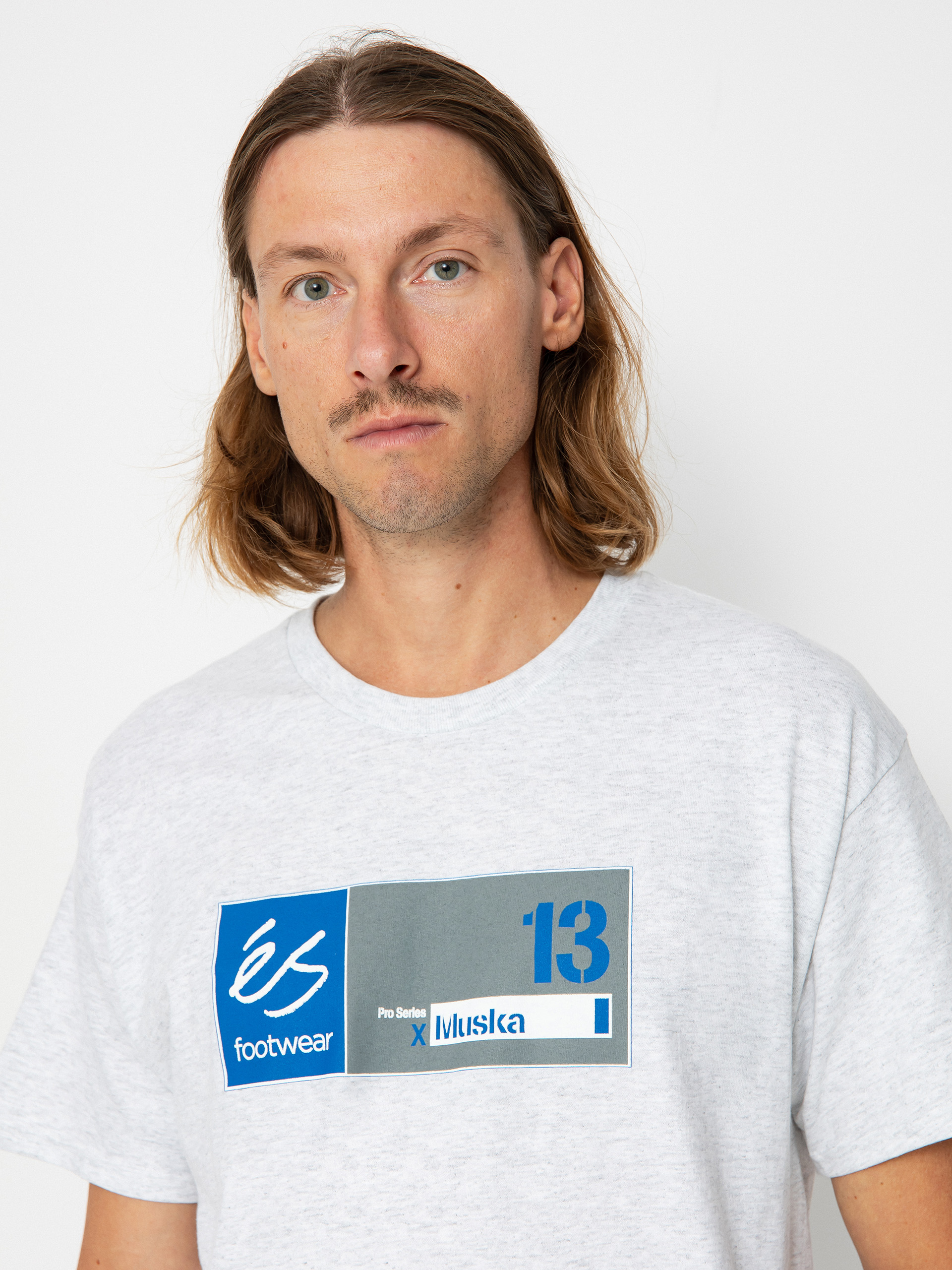 T-shirt eS Muska 13 (grey/heather)