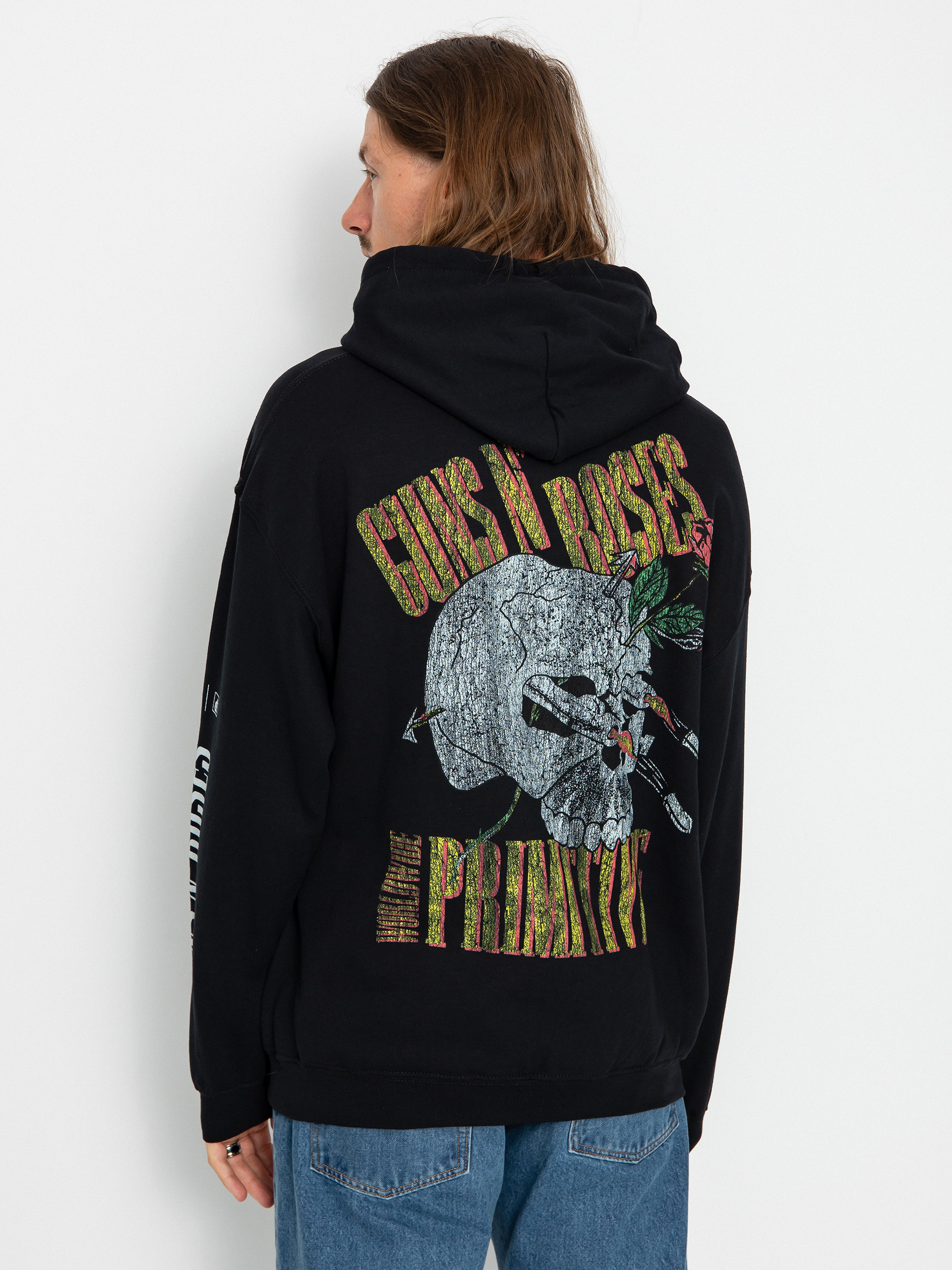 Bluza z kapturem Primitive X Guns N' Roses Nightrain HD (black)