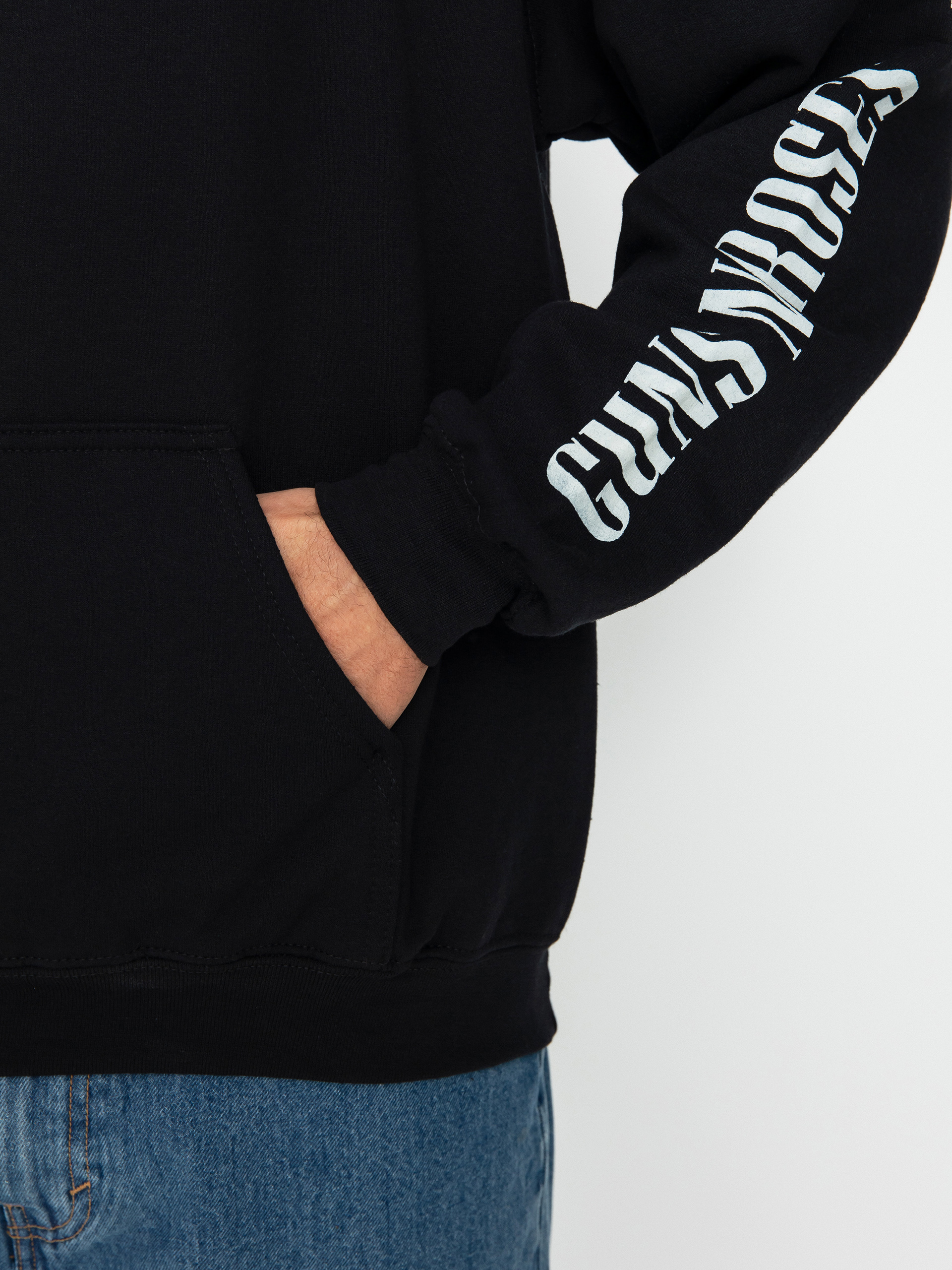 Bluza z kapturem Primitive X Guns N' Roses Nightrain HD (black)