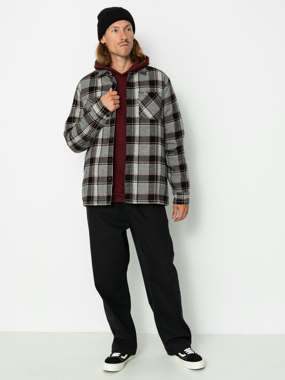 Koszula Volcom Brickstone Lined Flannel Ls (dirty white)