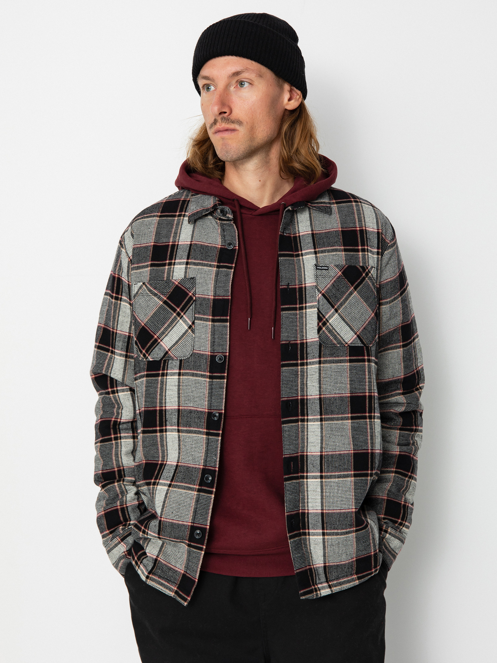 Koszula Volcom Brickstone Lined Flannel Ls (dirty white)