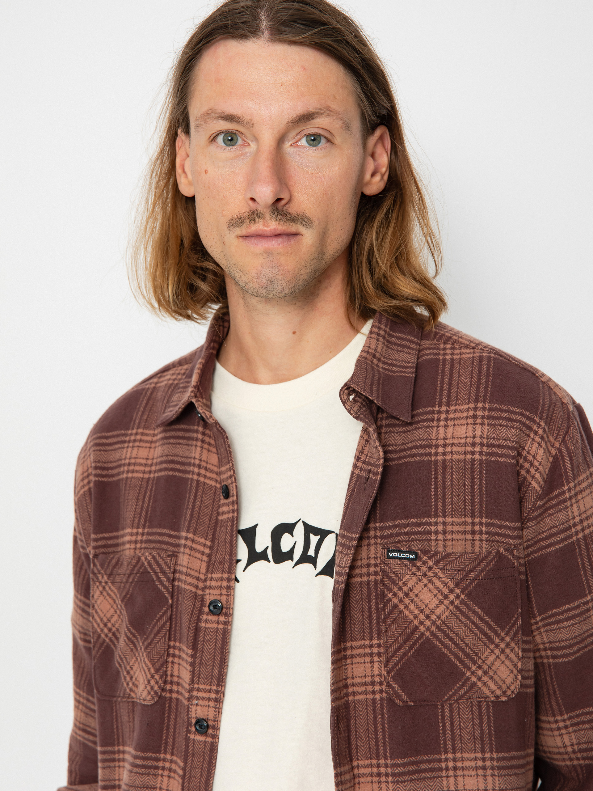 Koszula Volcom Tone Stone Ls (pumice)