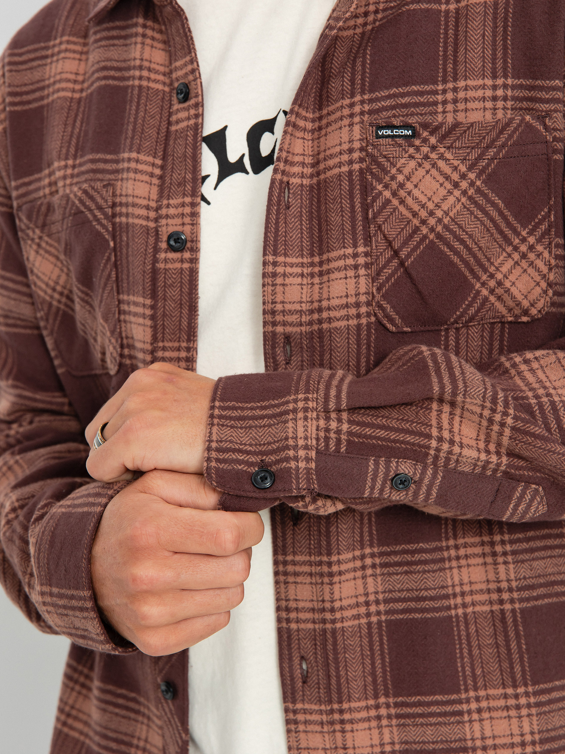 Koszula Volcom Tone Stone Ls (pumice)