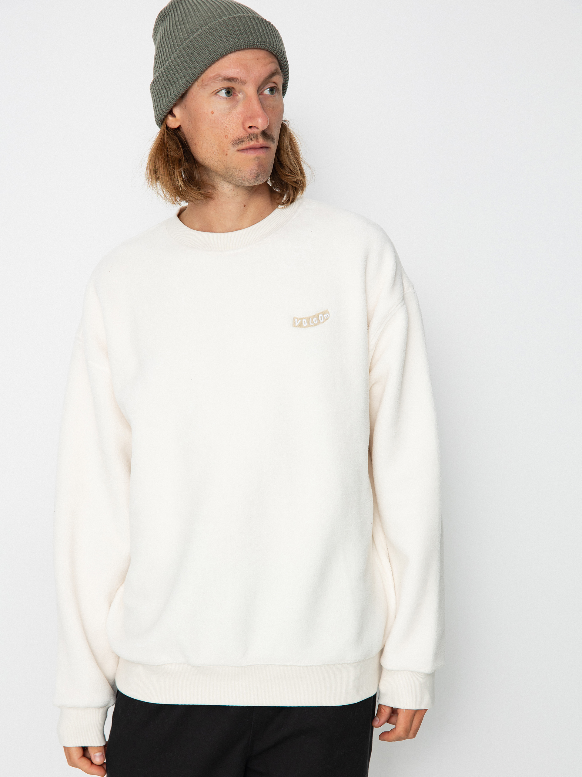 Bluza Volcom Too Kool Lse Crew (dirty white)