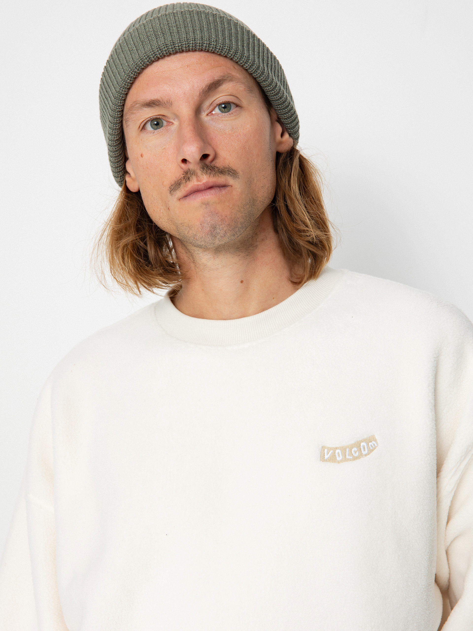 Bluza Volcom Too Kool Lse Crew (dirty white)