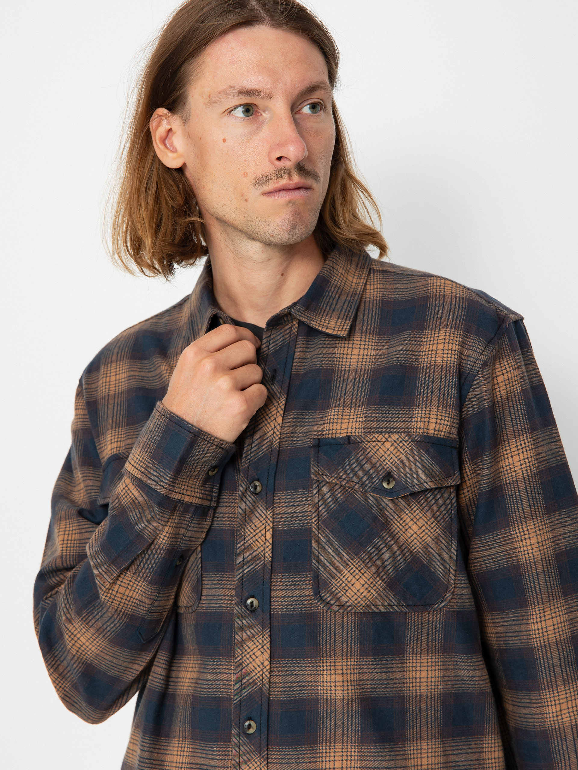 Koszula Element Tacoma Classic (gradient plaid dull gold)