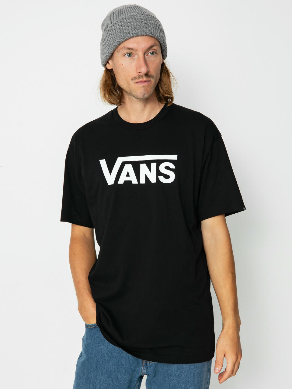 T-shirt Vans Classic (black/white)